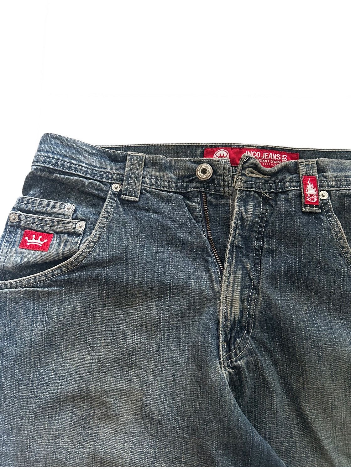 JNCO VINTAGE JNCO CROWN TRIBAL JEANS Size US 36 / EU 52 - 4 Thumbnail