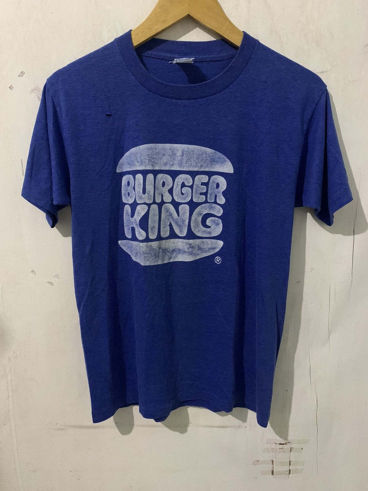 Vintage 90s Vintage BURGER KING tee Size US M / EU 48-50 / 2 - 1 Thumbnail