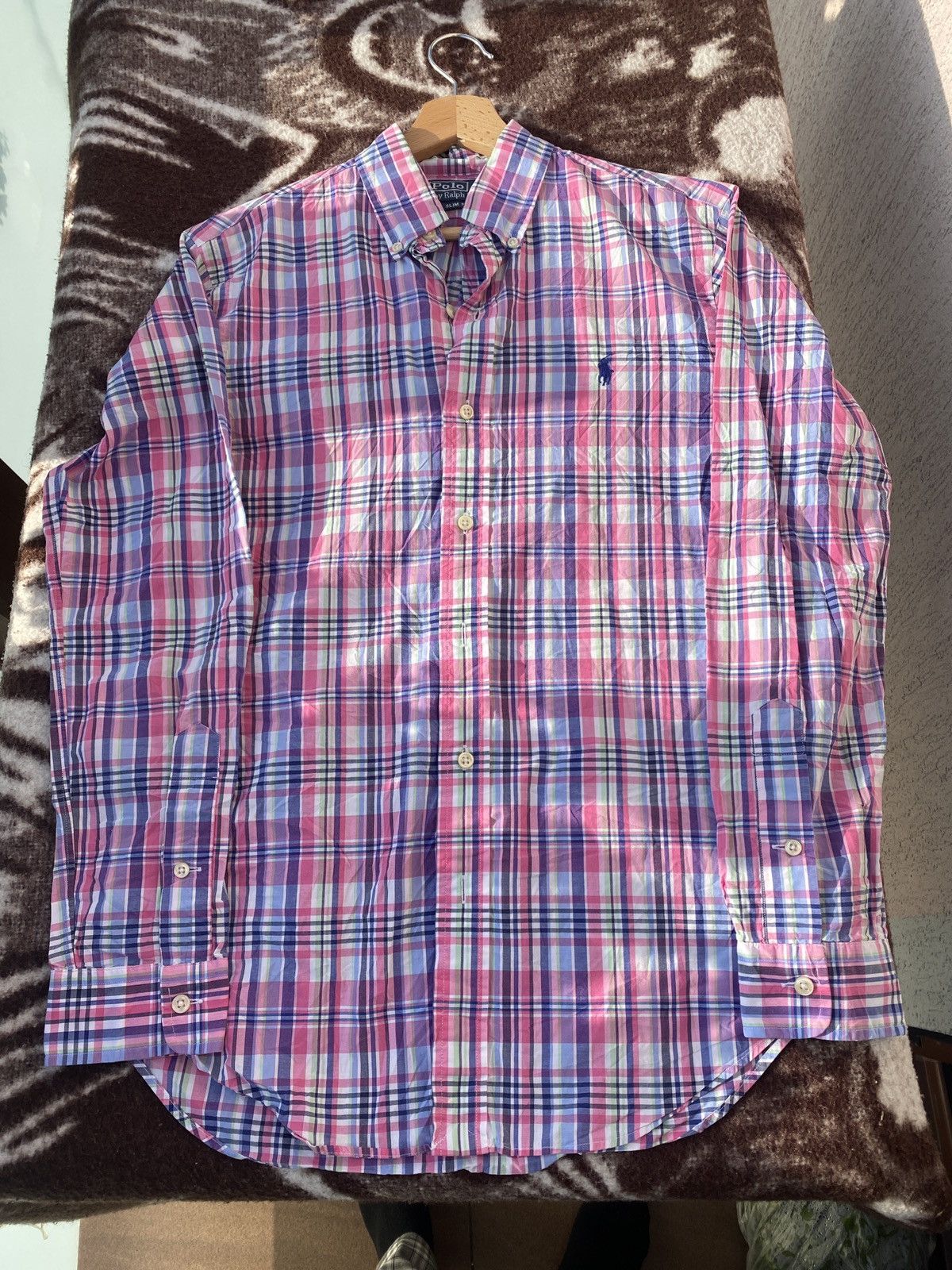Polo Ralph Lauren Multicolor tartan Ralph lauren mini pony logo shirt button Size US S / EU 44-46 / 1 - 1 Thumbnail
