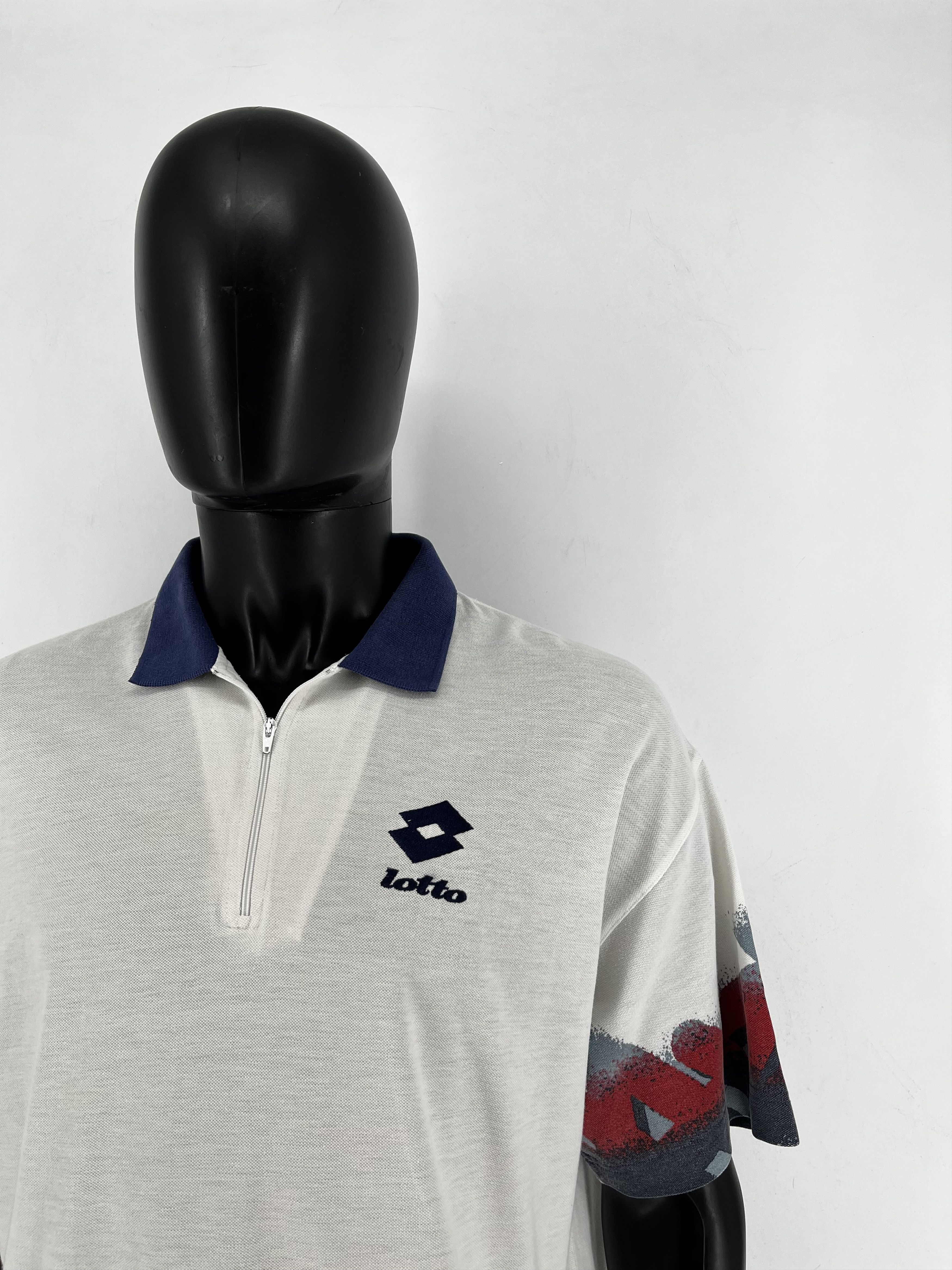 Other Vintage Lotto Q-Zip Polo Large TENNIS ITALIANO Size US L / EU 52-54 / 3 - 6 Thumbnail