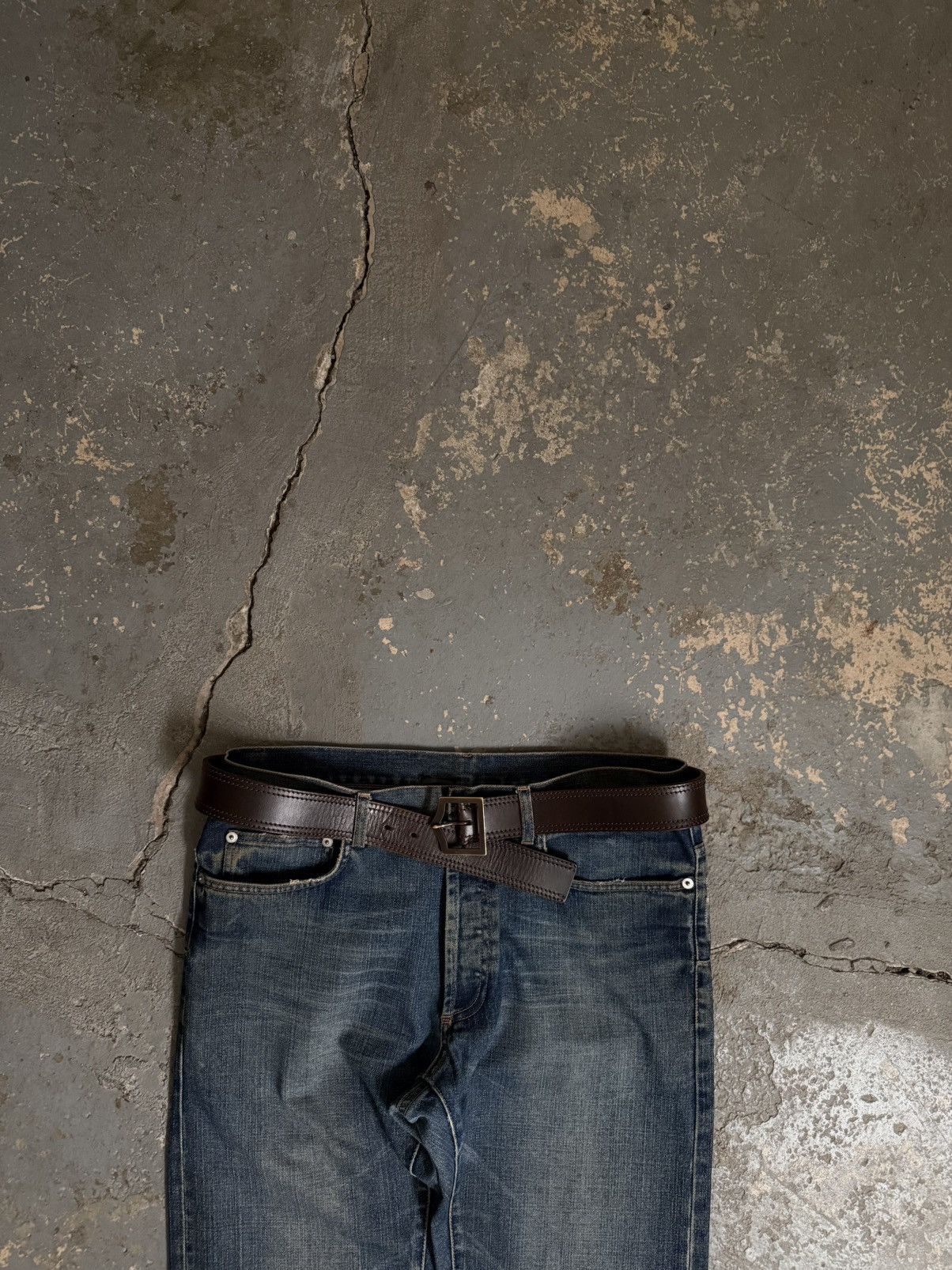 Dior SS05 “Beck/Untitled” D Point Belt sz 95 - hedi slimane Size ONE SIZE - 2 Thumbnail