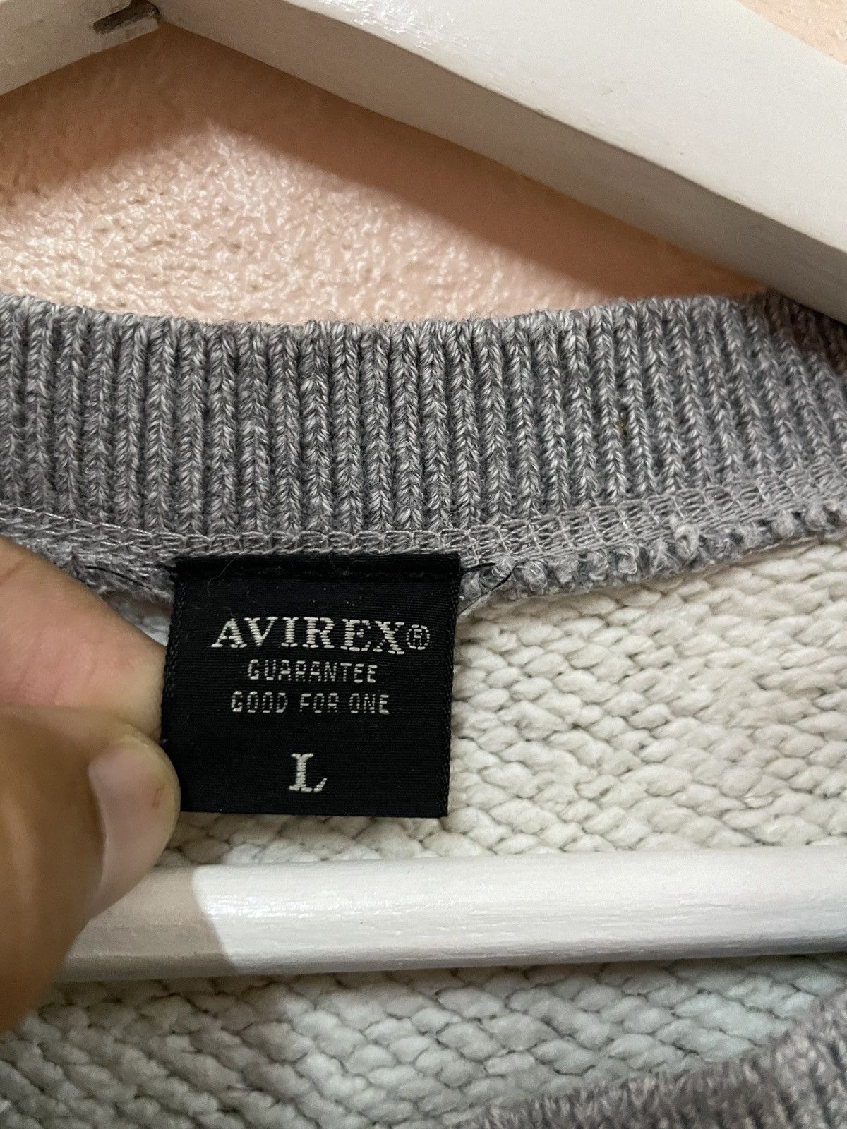 Avirex Avirex USN Stencil Military thermal Sweatshirt crewneck M Size US M / EU 48-50 / 2 - 6 Thumbnail