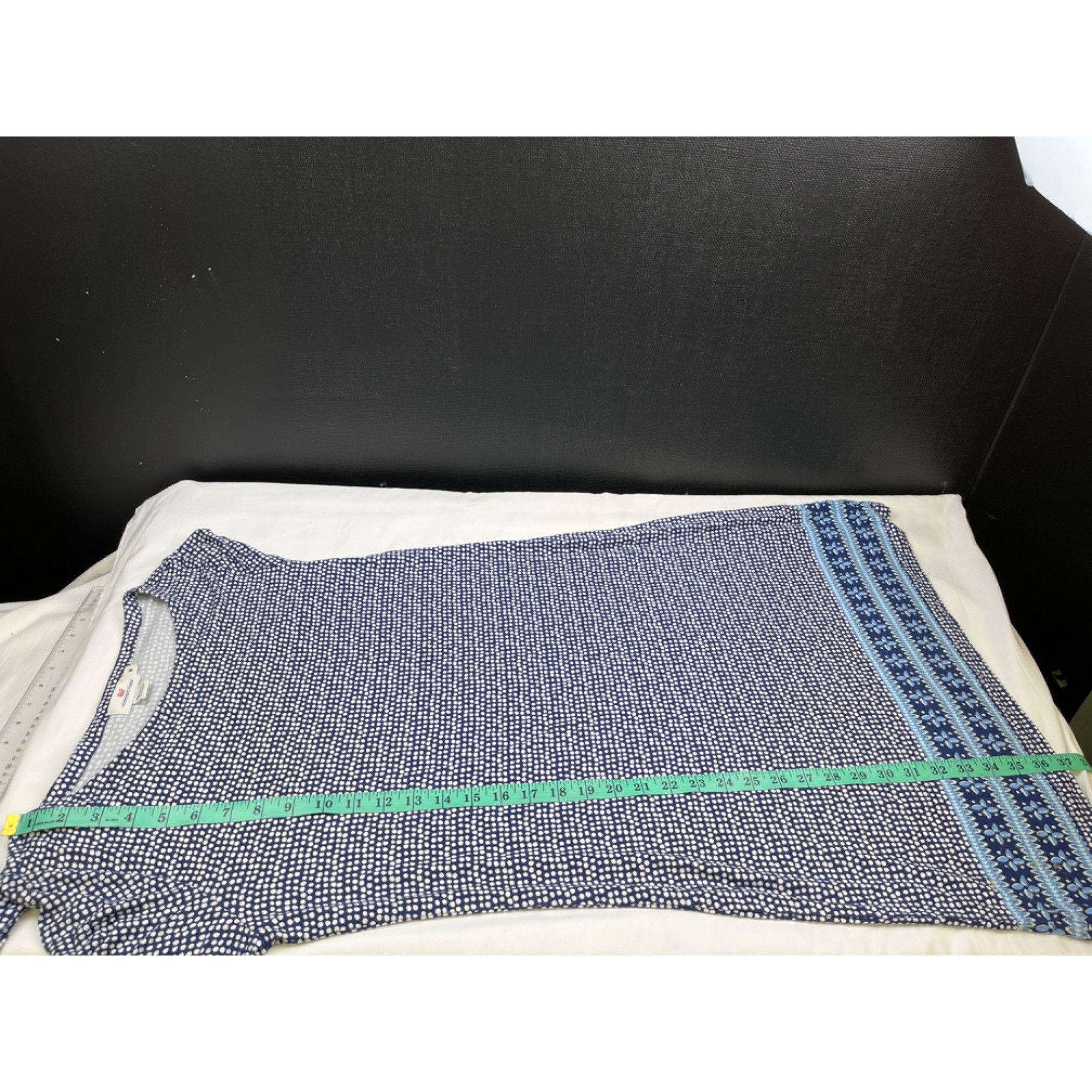 Vineyard Vines Vineyard Vine Women's Blue Dotted/Dress Shift Sz M SKU 4105 Size M / US 6-8 / IT 42-44 - 10 Thumbnail
