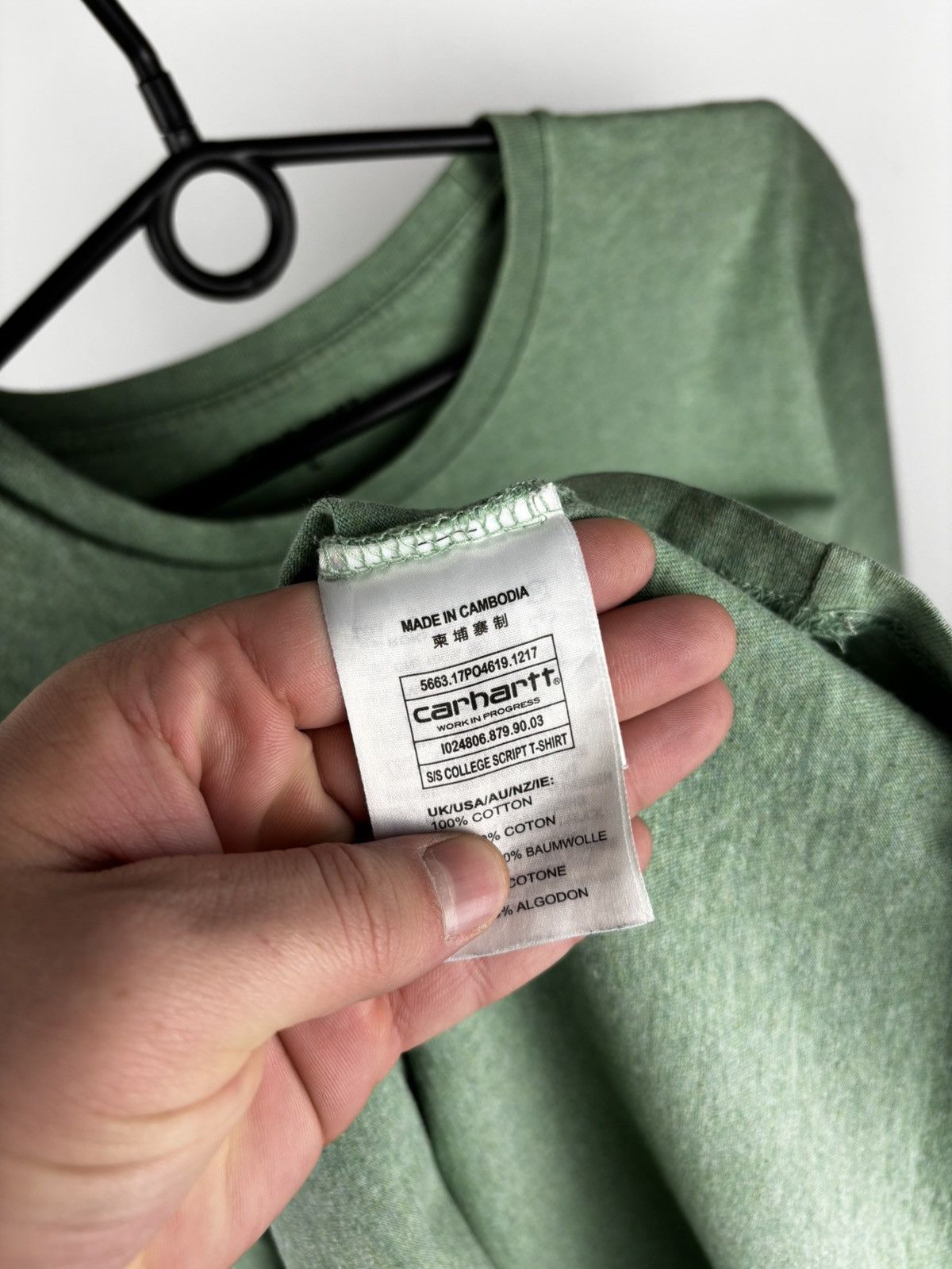 Carhartt × Vintage Carhartt small logo t shirt size L Size US L / EU 52-54 / 3 - 3 Thumbnail