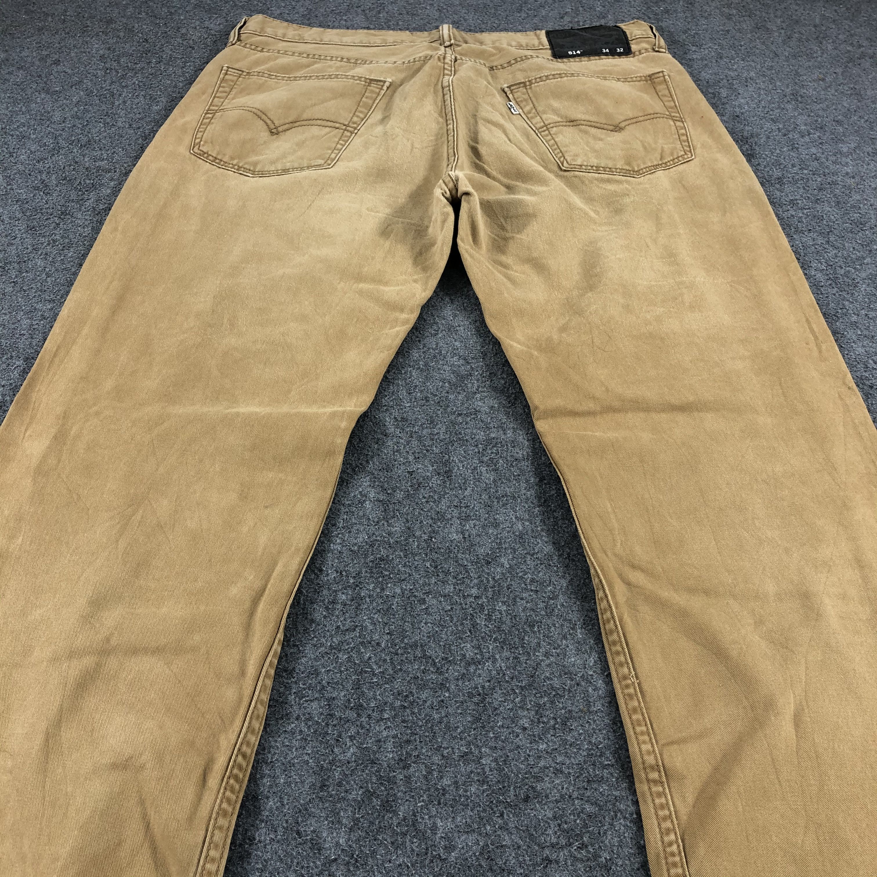 Levi's Vintage Brown Levis 514 Jeans-J936 Size US 35 - 4 Thumbnail