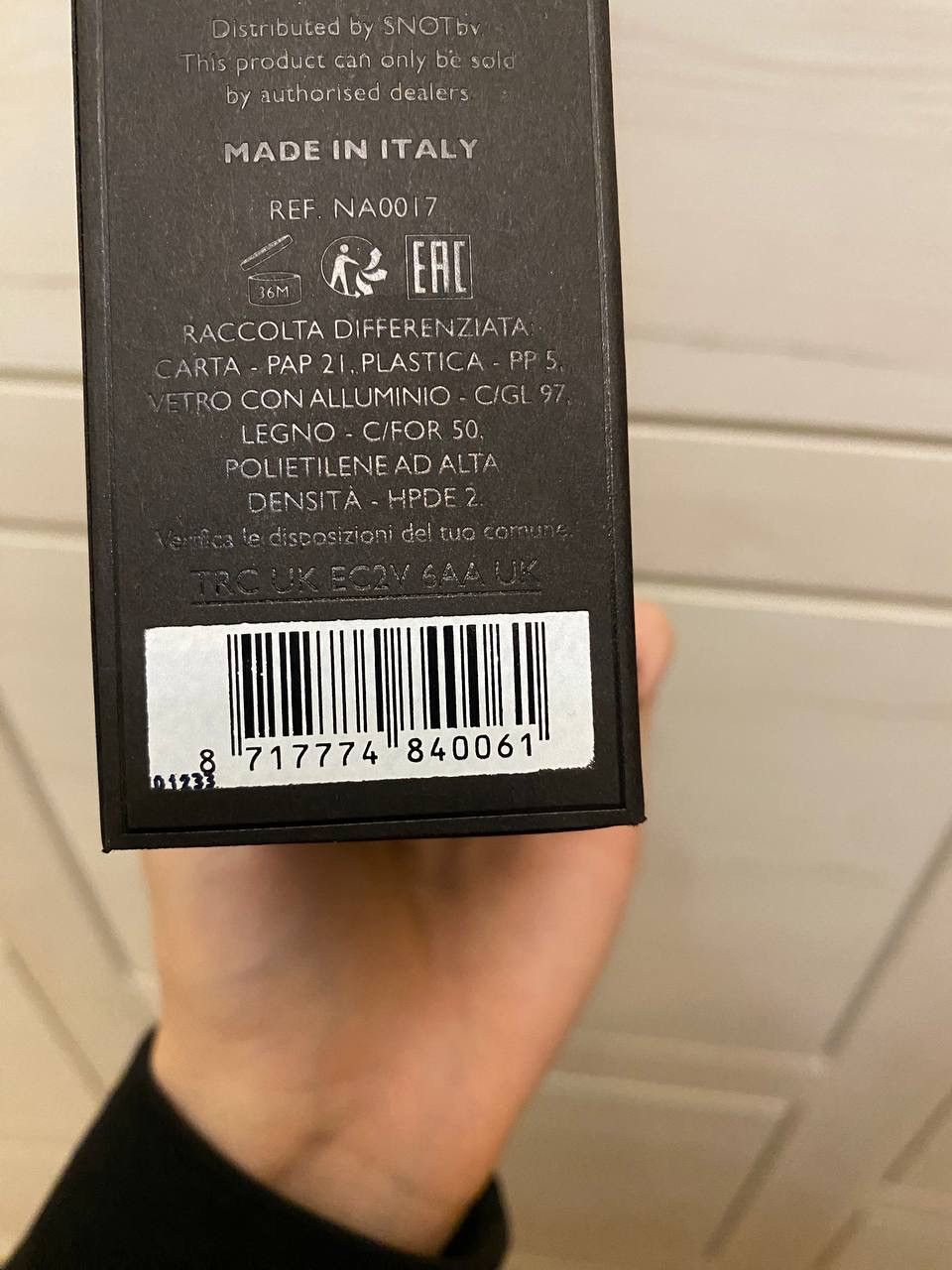 Designer Black Afgano by Nasomatto Size ONE SIZE - 8 Thumbnail