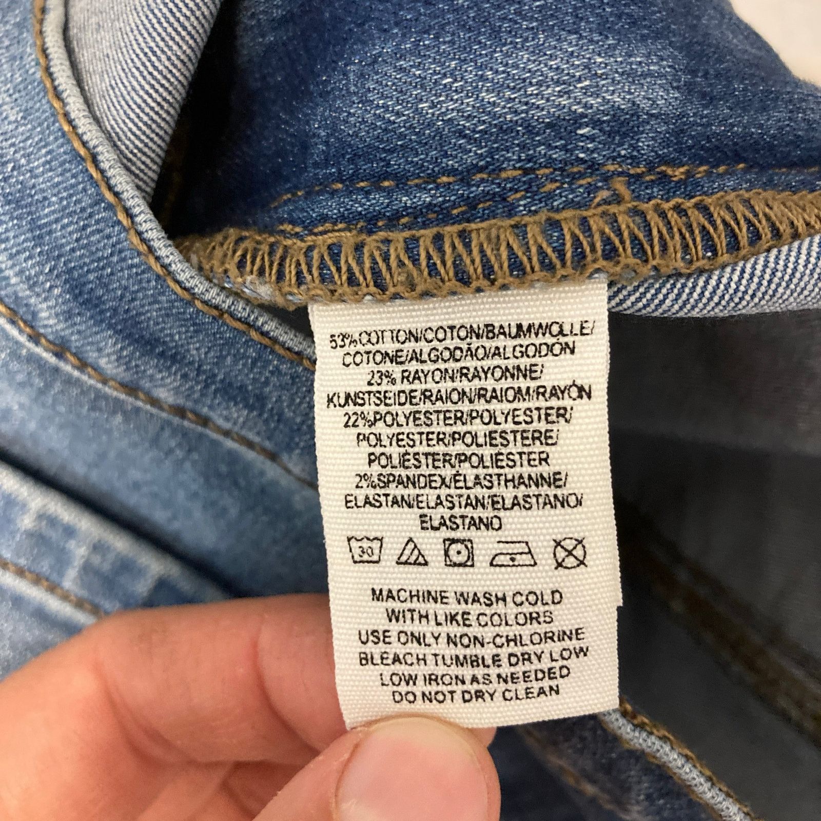 Free People Free People Blue Denim Love Radar Mini Festival Jean Shorts Size 27" / US 4 / IT 40 - 8 Thumbnail