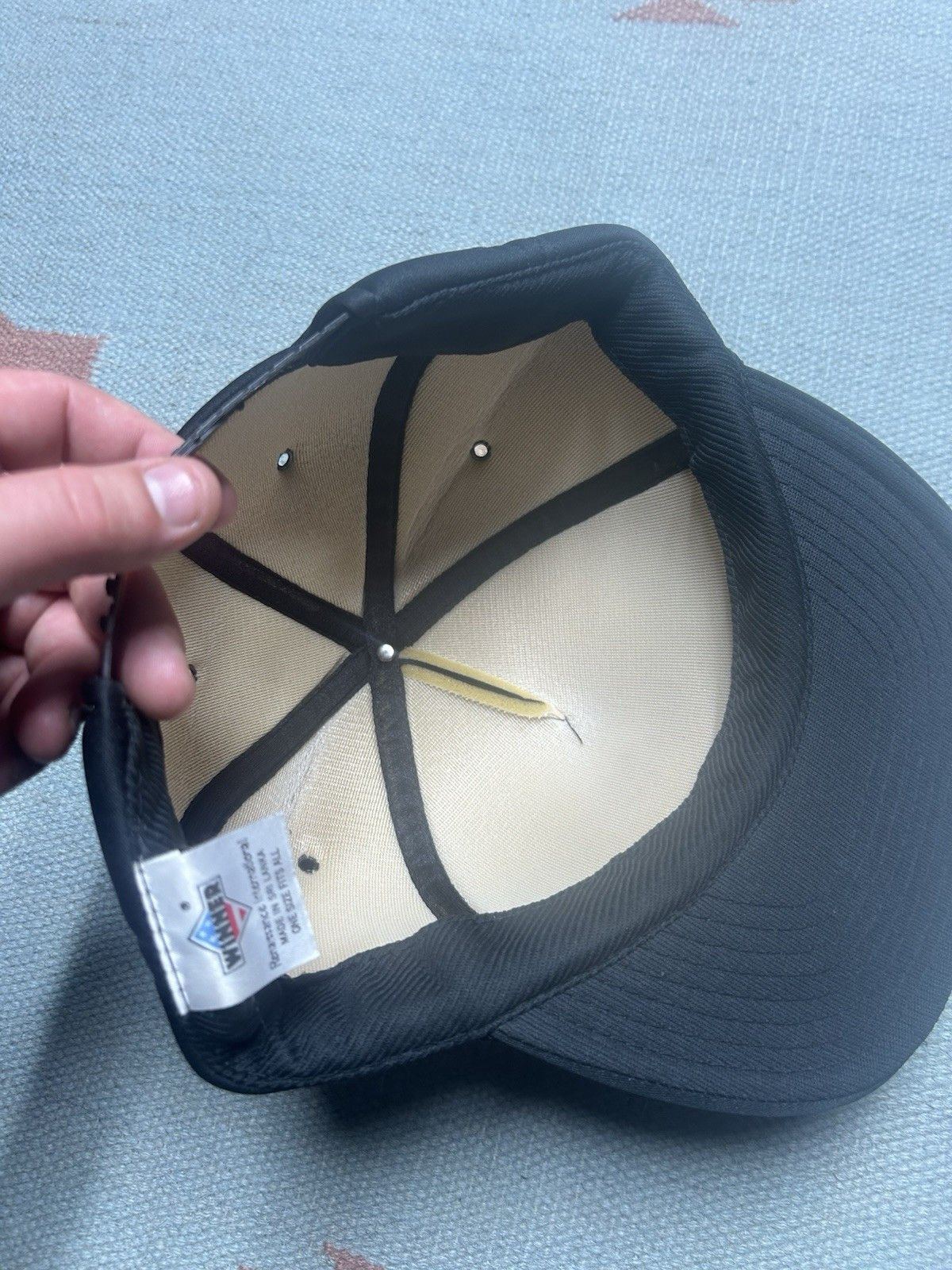 Vintage Vintage SnapBack hat valley petroleum oil Michigan spell out Size ONE SIZE - 6 Thumbnail