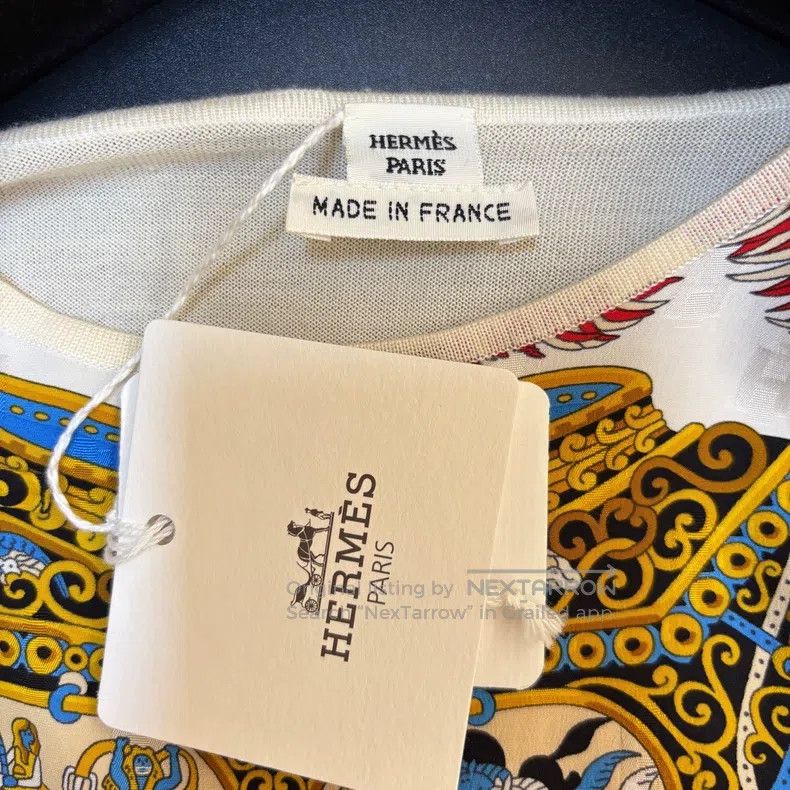 Hermes Hermes Silk Knit Blouse Size XS / US 0-2 / IT 36-38 - 3 Thumbnail