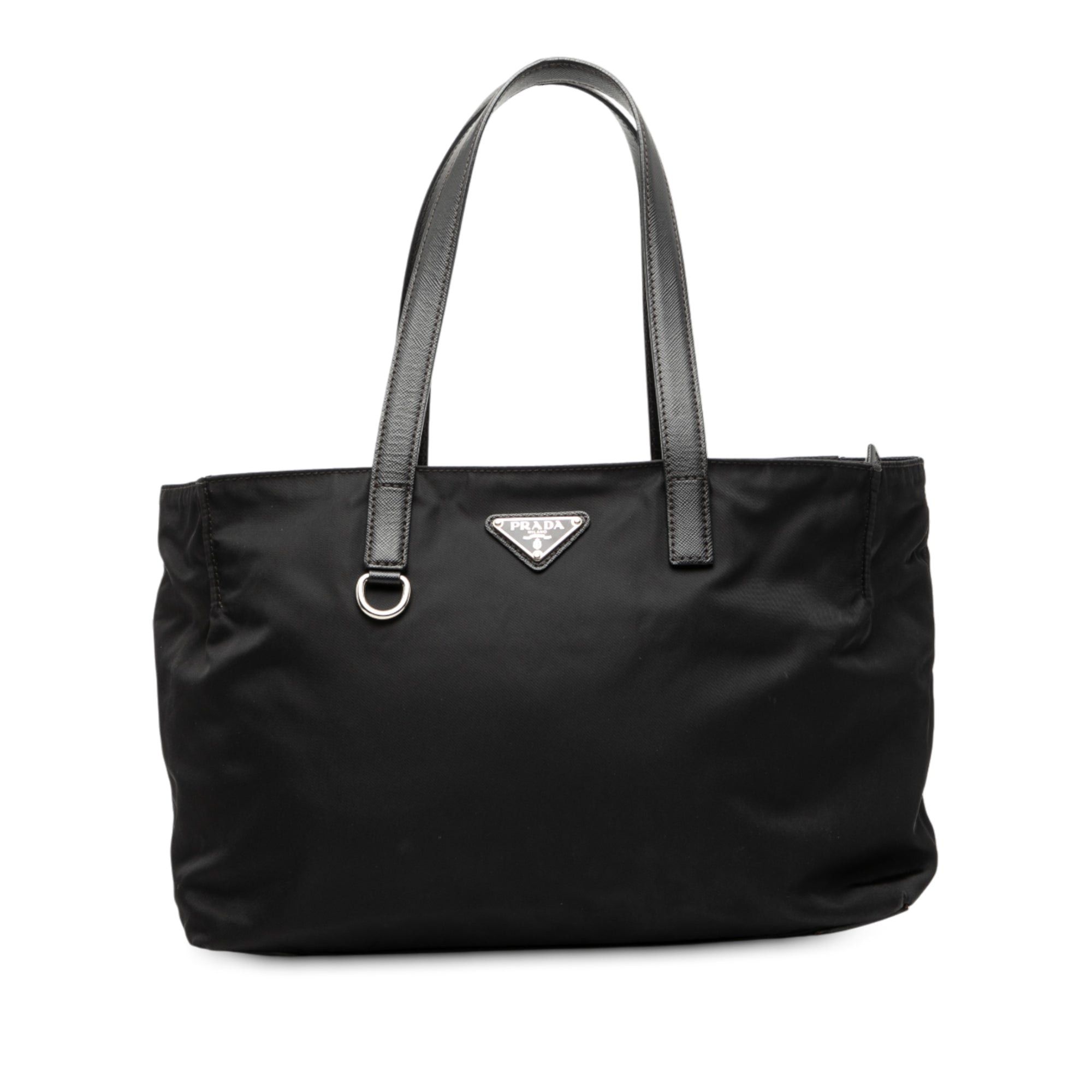 Prada Saffiano Trimmed Tessuto Tote Size ONE SIZE - 1 Thumbnail