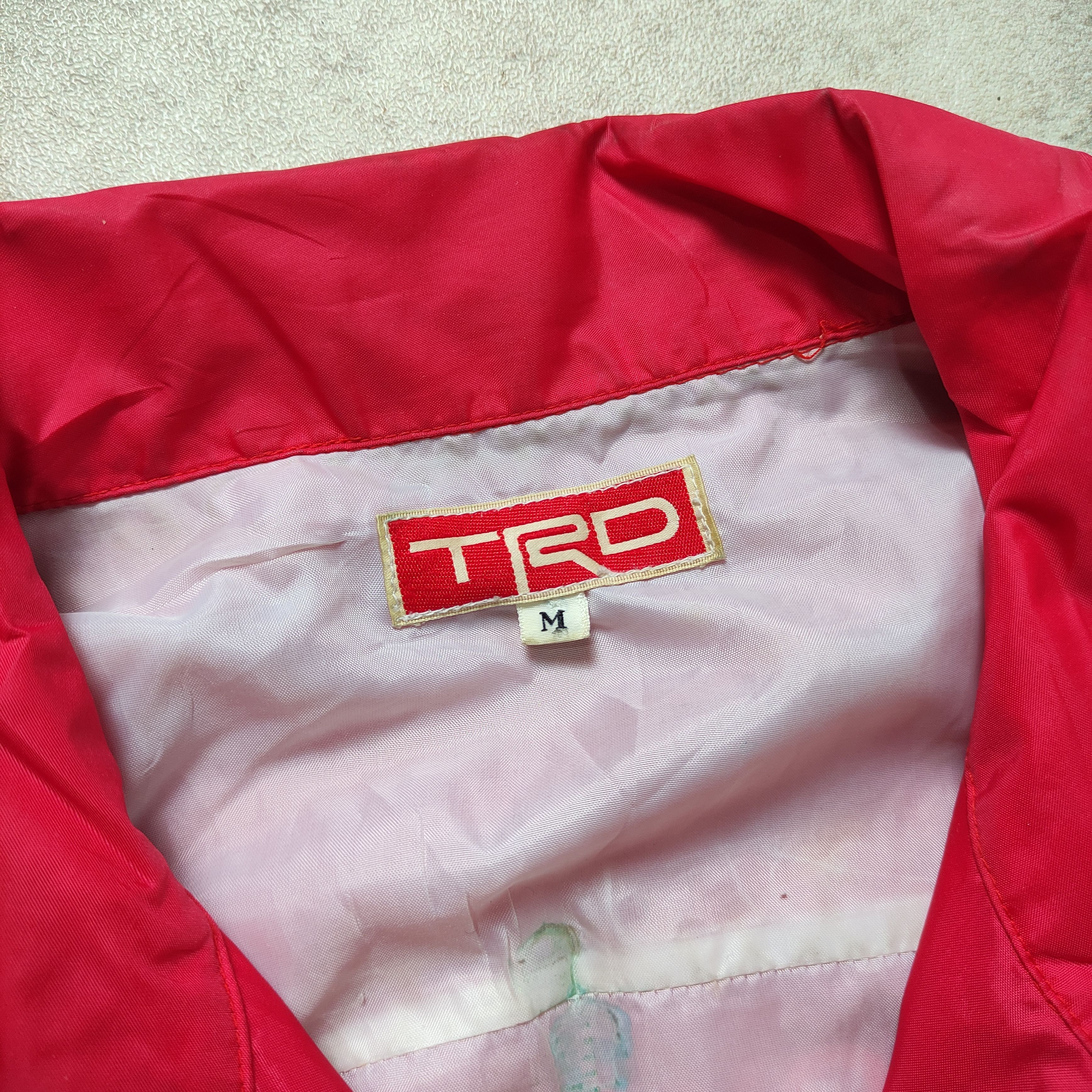 Vintage Vintage 90s TRD Toyota Bomber Jacket Size US M / EU 48-50 / 2 - 10 Thumbnail