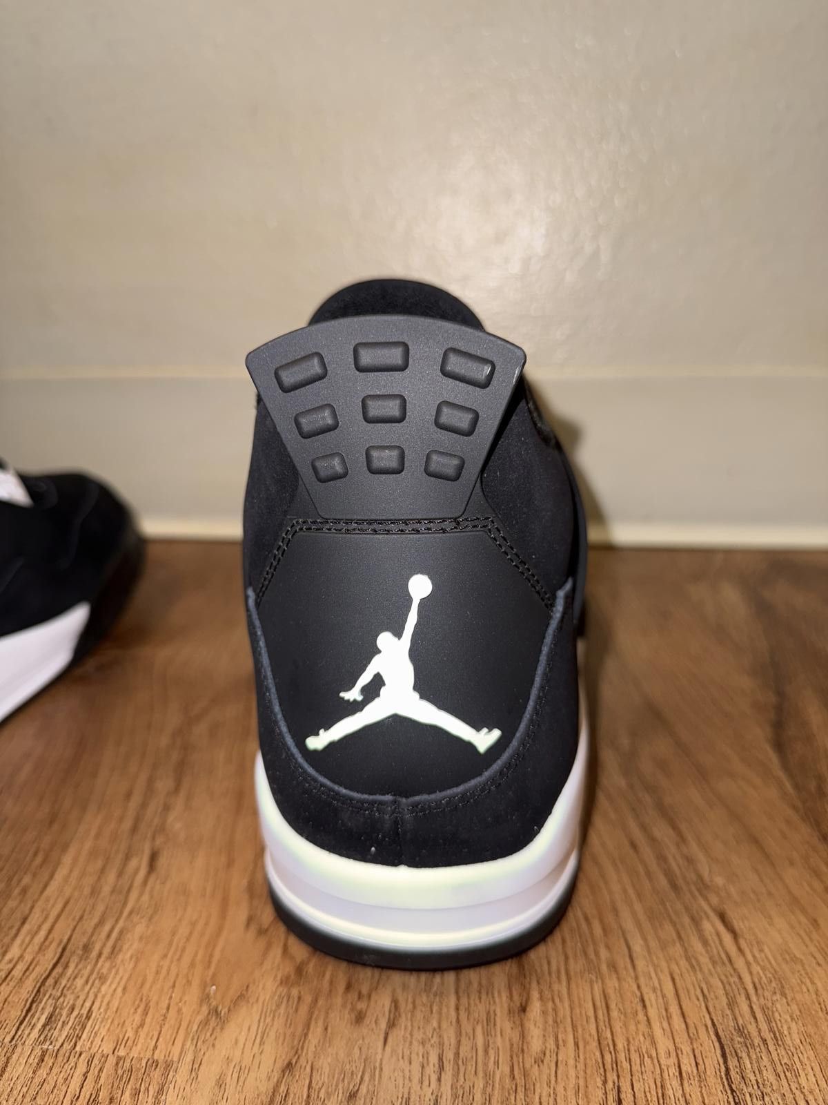 Nike Jordan 4 Retro Black Thunder Size US 15 / EU 48 - 7 Thumbnail