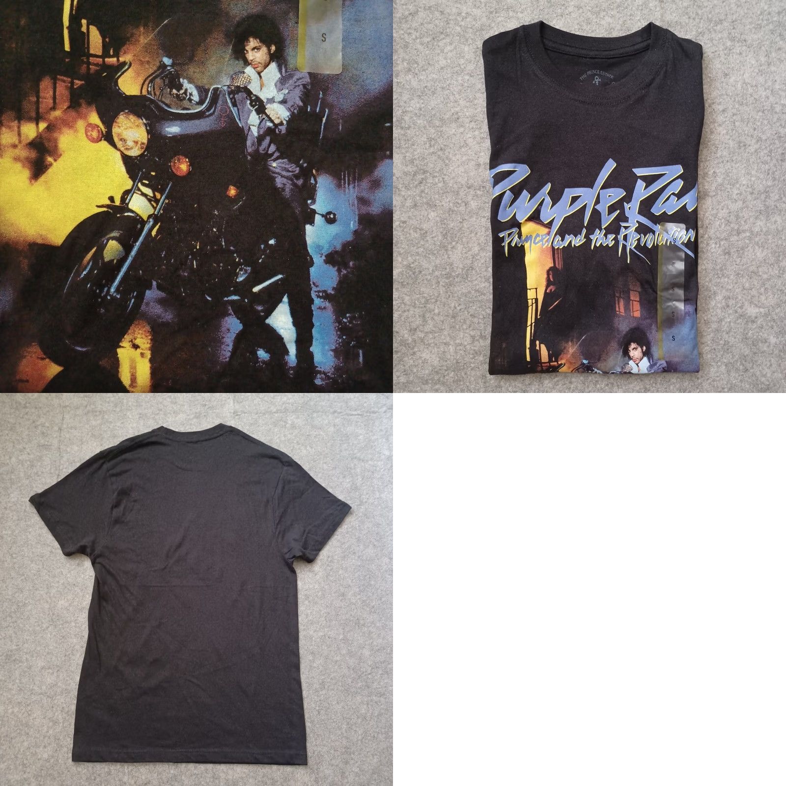Prince Prince Purple Rain T Shirt Men Small Black Graphic Movie Short Sleeve Music NWOT Shirt Mens S Black Prince Band Music 80s 90s Size US S / EU 44-46 / 1 - 8 Thumbnail