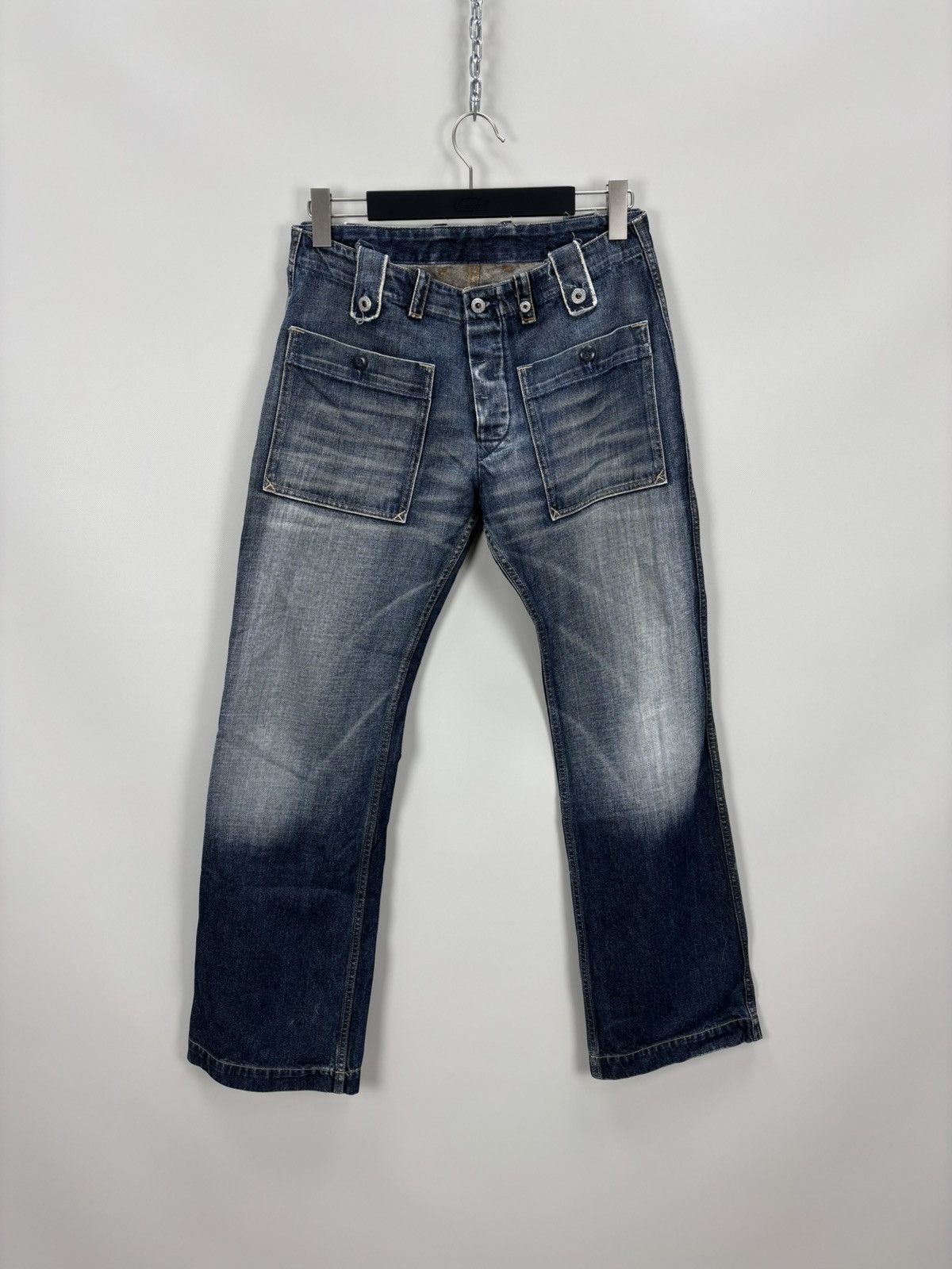 Diesel Mens jeans Y2k Diesel Size 30 Color Blue Size US 30 / EU 46 - 1 Thumbnail