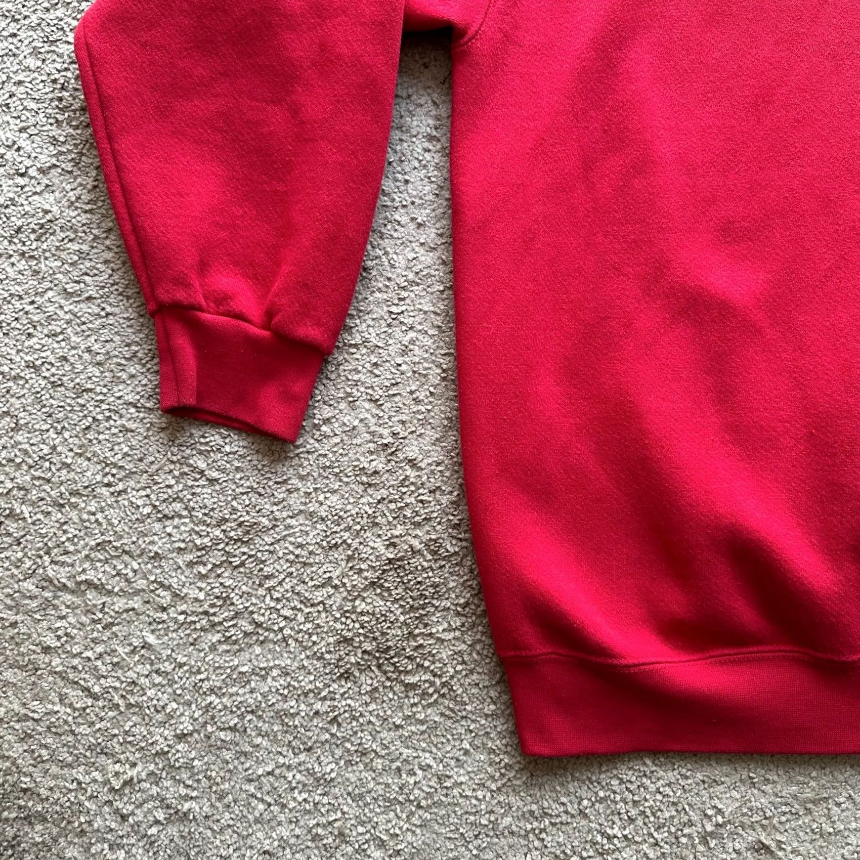 Lee VINTAGE Lee Jesus Sweater Mens 4XL Pullover Crewneck Red Long Sleeve 1997 Size US XXL / EU 58 / 5 - 6 Thumbnail