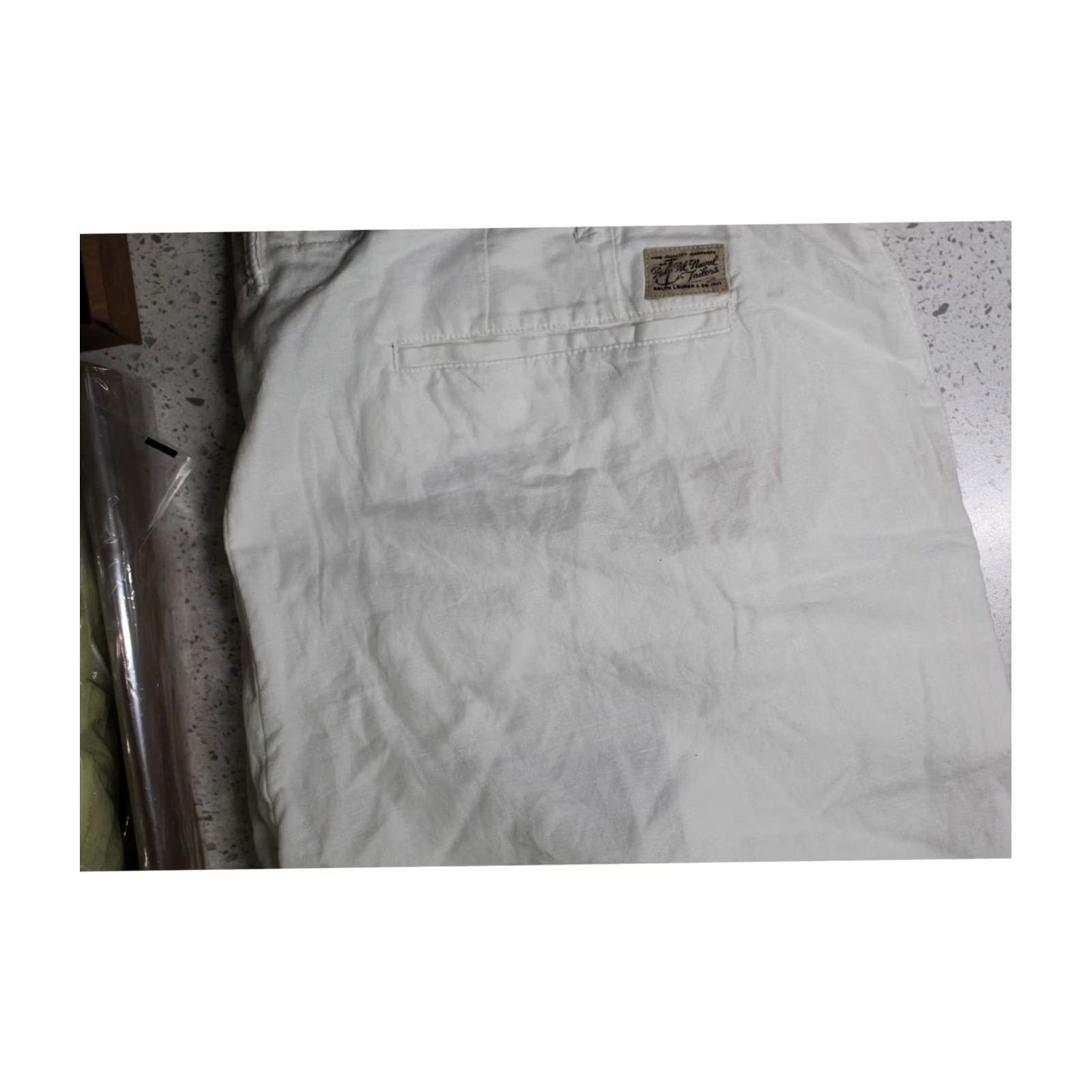 Ralph Lauren Ralph Lauren Mens Linen Cotton Blend Casual Chino Shorts white 38 Size US 38 / EU 54 - 4 Thumbnail