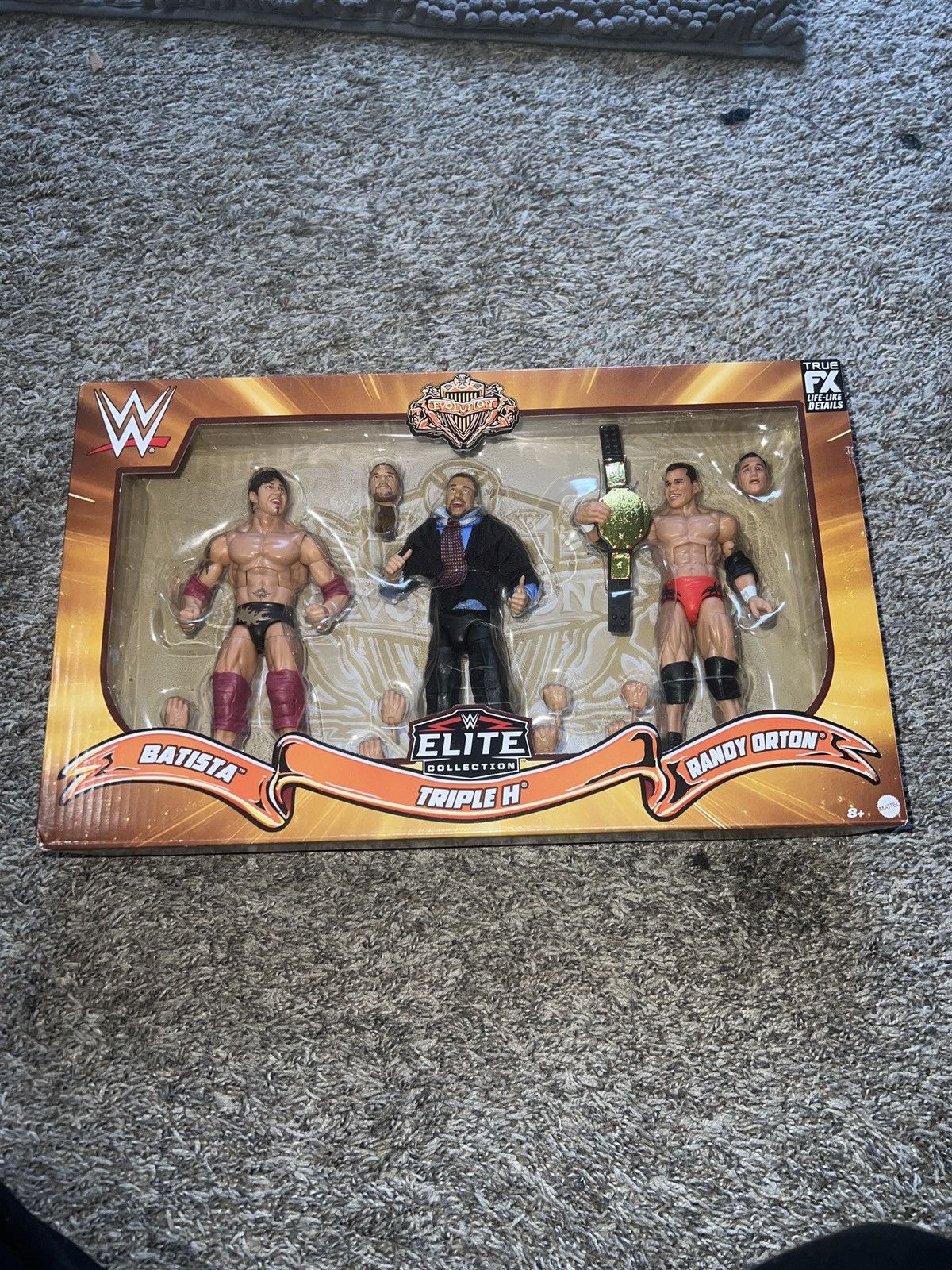 WWE Mattel WWE Evolution Elite Collection 3 Pc. Set Size ONE SIZE - 1 Thumbnail
