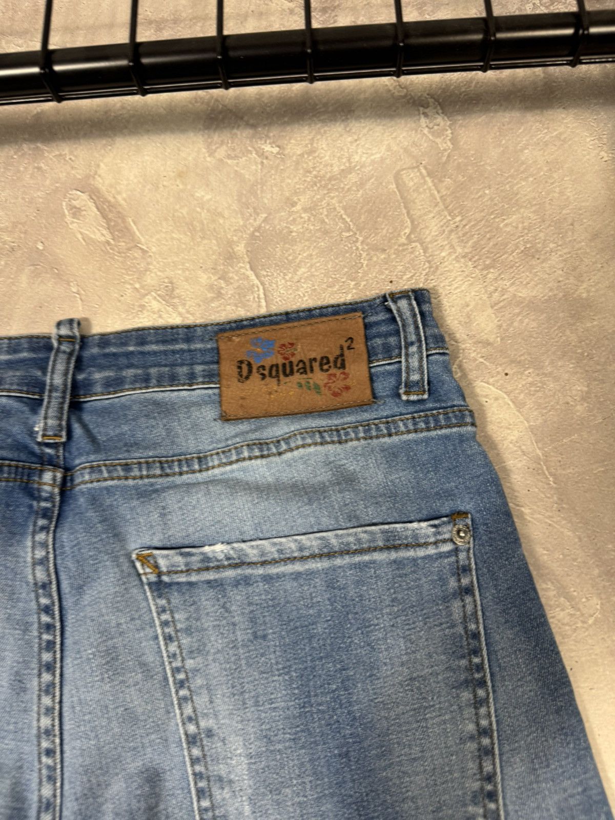Dsquared2 Dsquared2 Distressed Y2k Slim Jeans Size US 32 / EU 48 - 4 Thumbnail