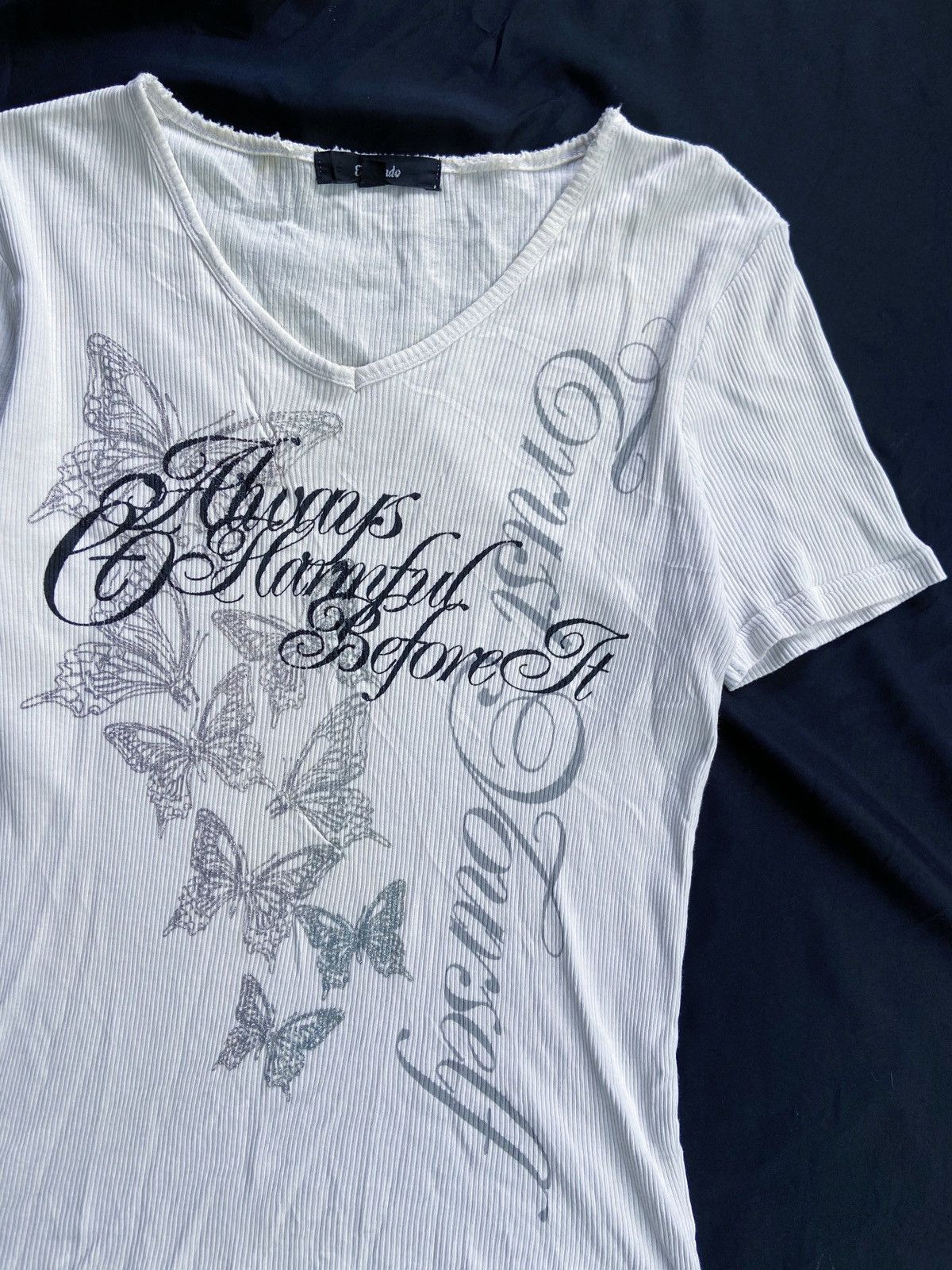Japanese Brand 🌸TRUST YOURSELF POEM TEE Size US S / EU 44-46 / 1 - 3 Thumbnail