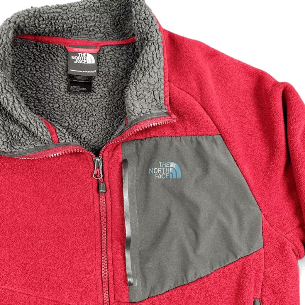 The North Face The North Face Jacket Adult LARGE Red Chimborazo Fleece Gray Sherpa Lined Outdoor Size US L / EU 52-54 / 3 - 3 Thumbnail