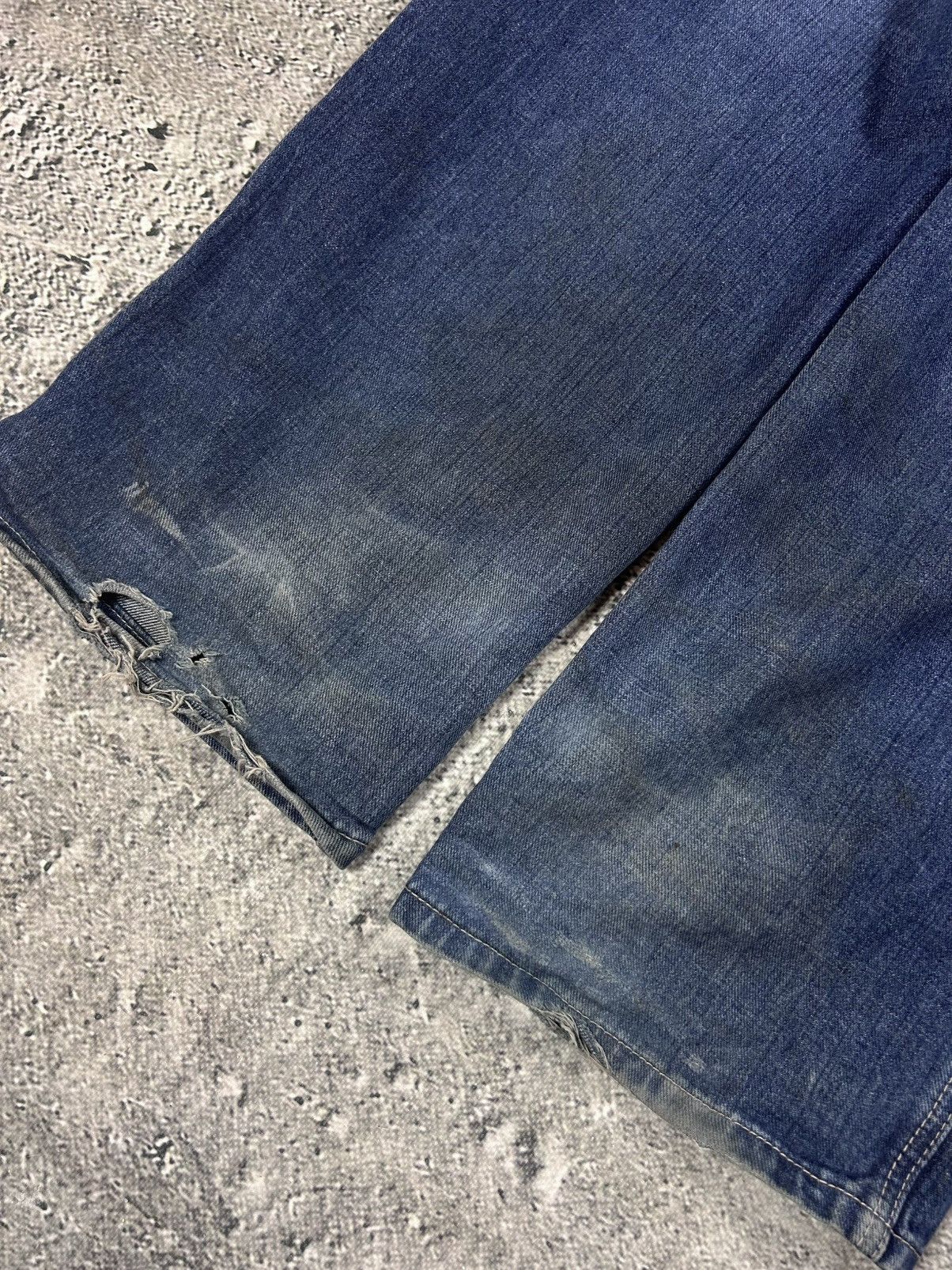 Pelle Pelle Pelle Pelle vintage stone washed blue jeans Y2K baggy denim Size US 32 / EU 48 - 15 Thumbnail