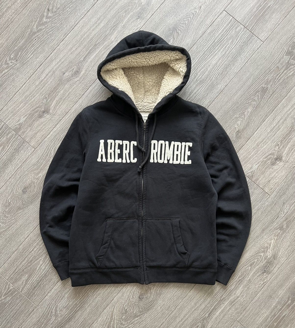 Abercrombie & Fitch Vintage Abercrombie Fitch Zip Hoodie Size US M / EU 48-50 / 2 - 1 Thumbnail