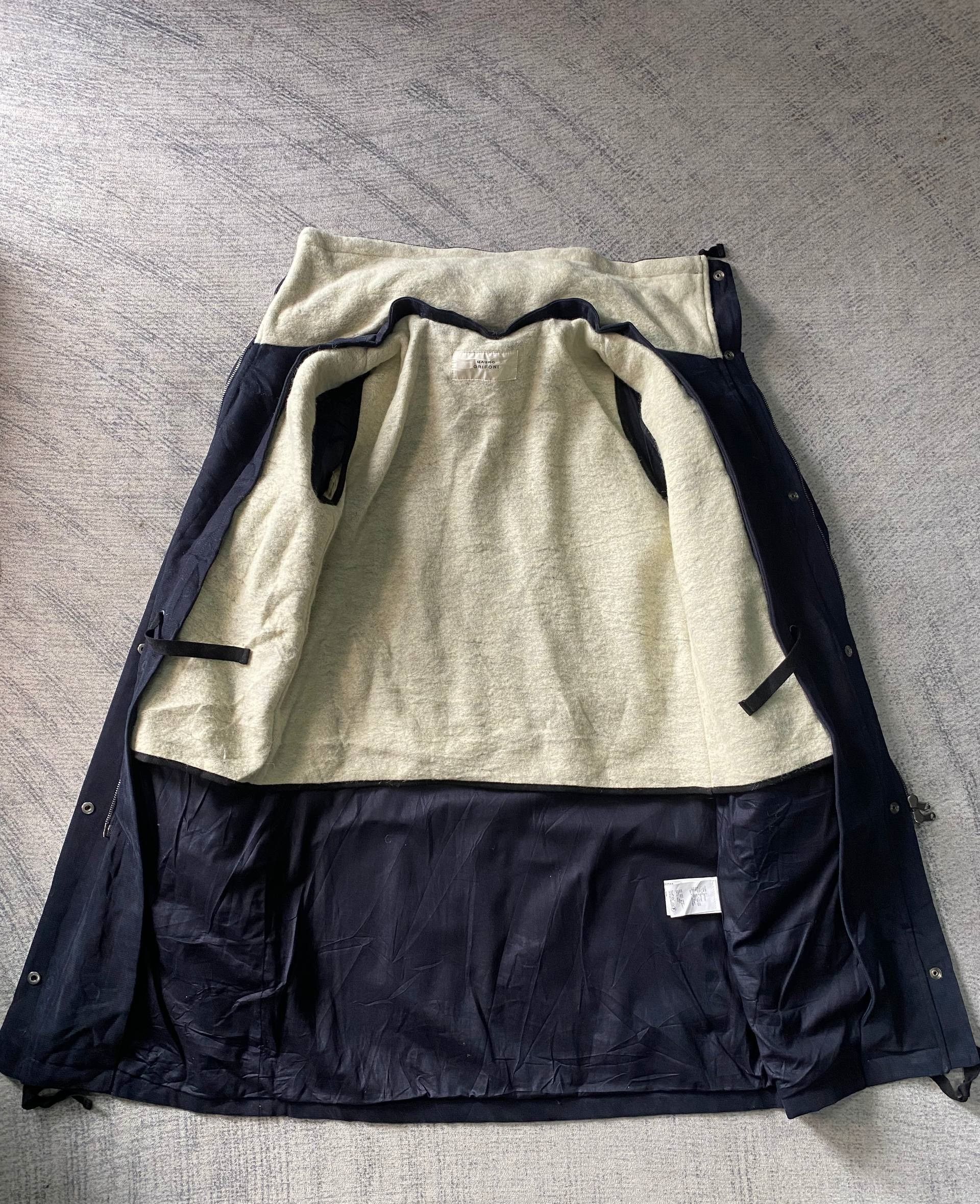 Grifoni Mauro Grifoni Military Parka Coat Navy IT38 Winter Size XS / US 0-2 / IT 36-38 - 10 Thumbnail