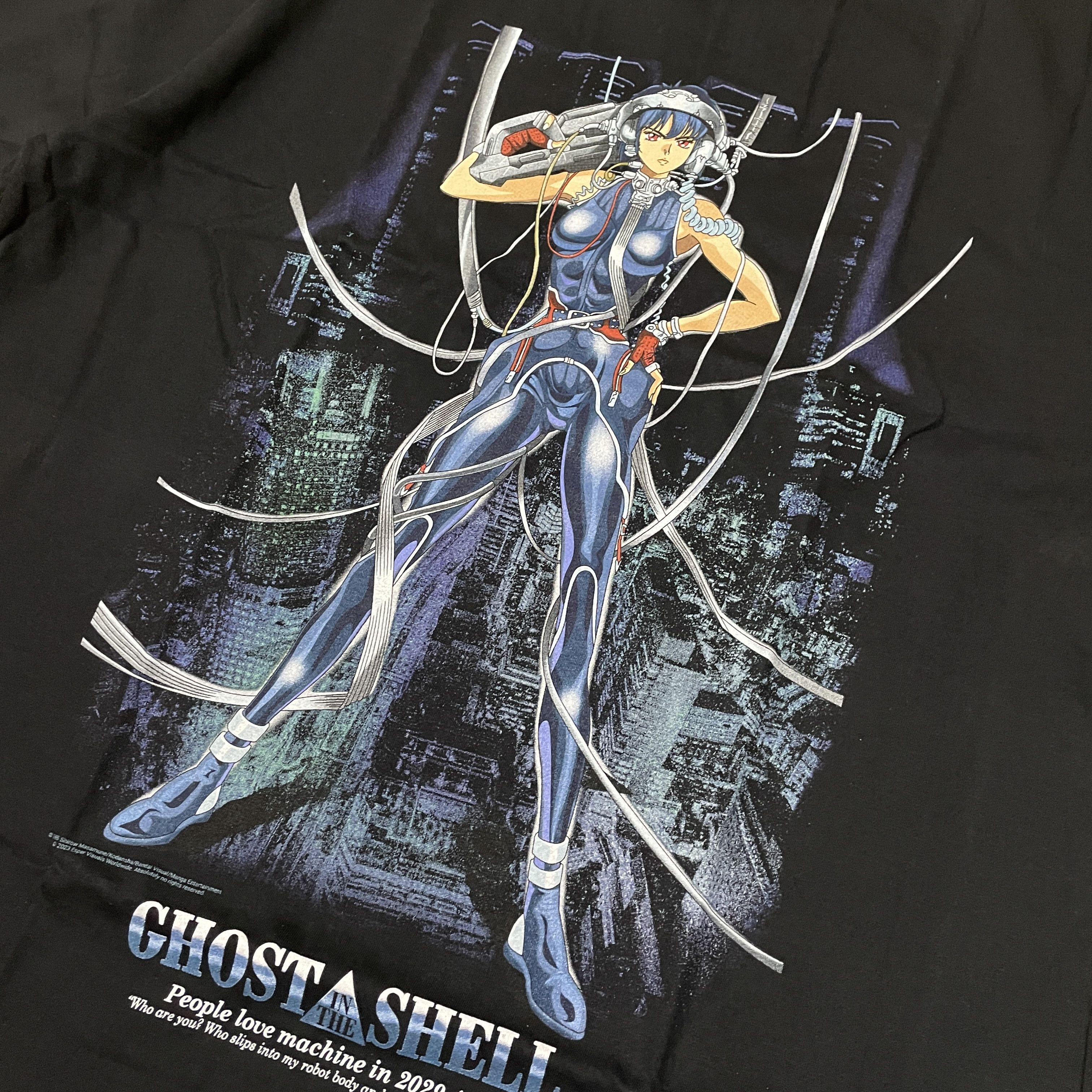 T-shirt Vintage 1995 Ghost In The Shell - Marque Fashion Victim, Taille XL, Coton