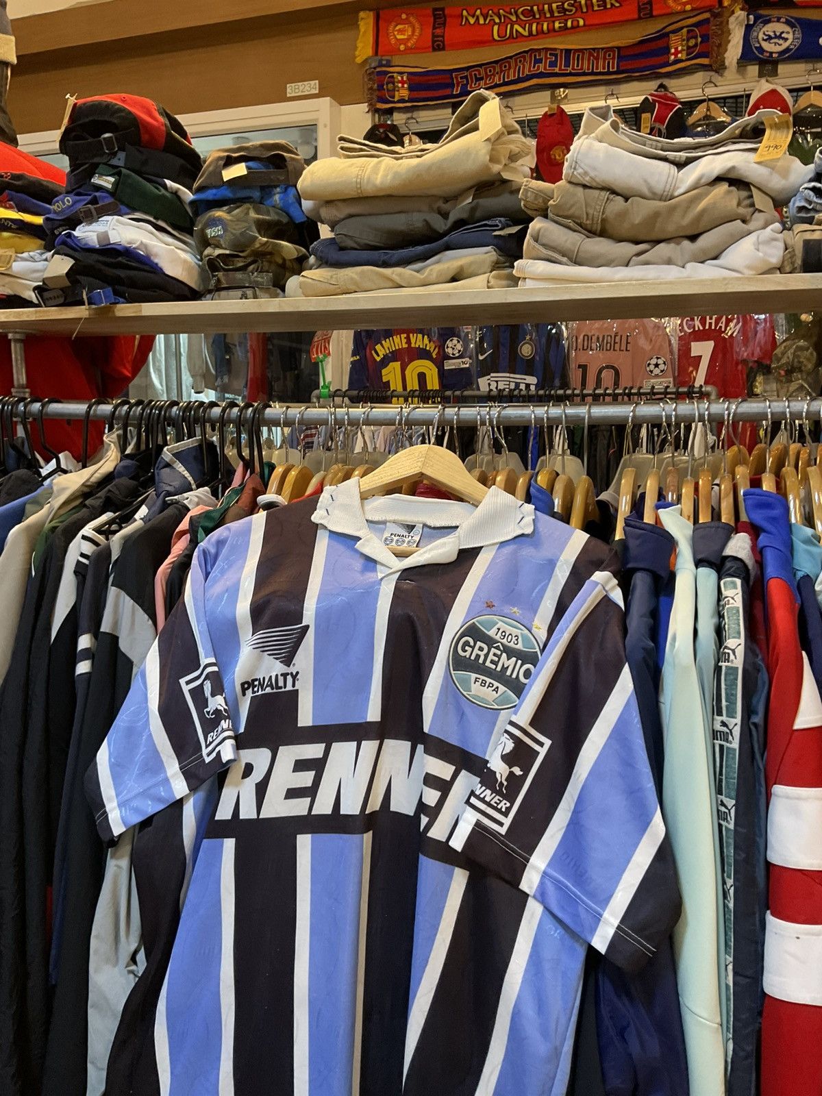 Other Vintage 1995 Gremio FPBA Home Kit Size US M / EU 48-50 / 2 - 2 Thumbnail