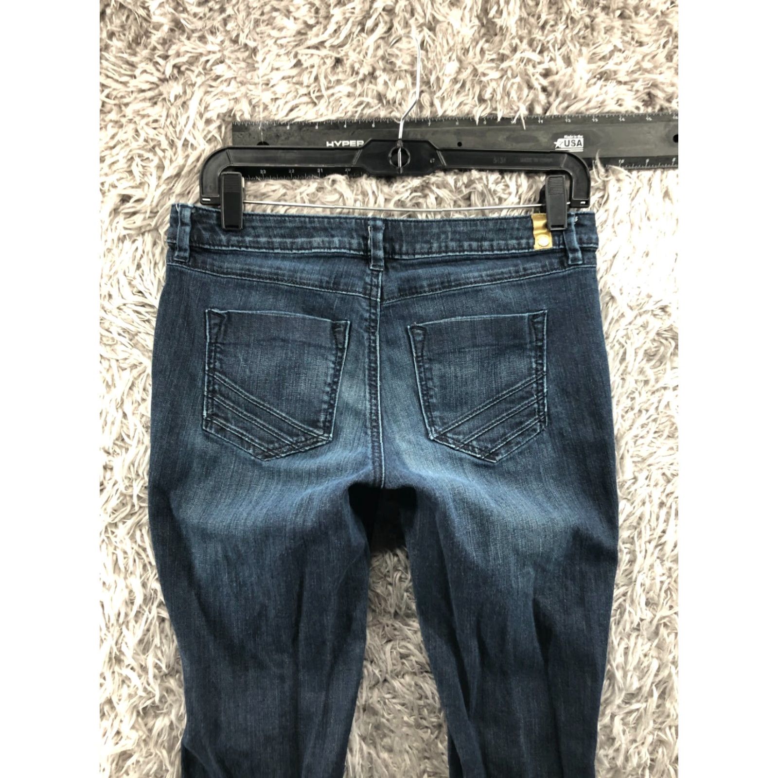 Vintage Lauren Conrad Skinny Jeans Womens Size 4 Medium Wash Blue Size 27" / US 4 / IT 40 - 7 Thumbnail