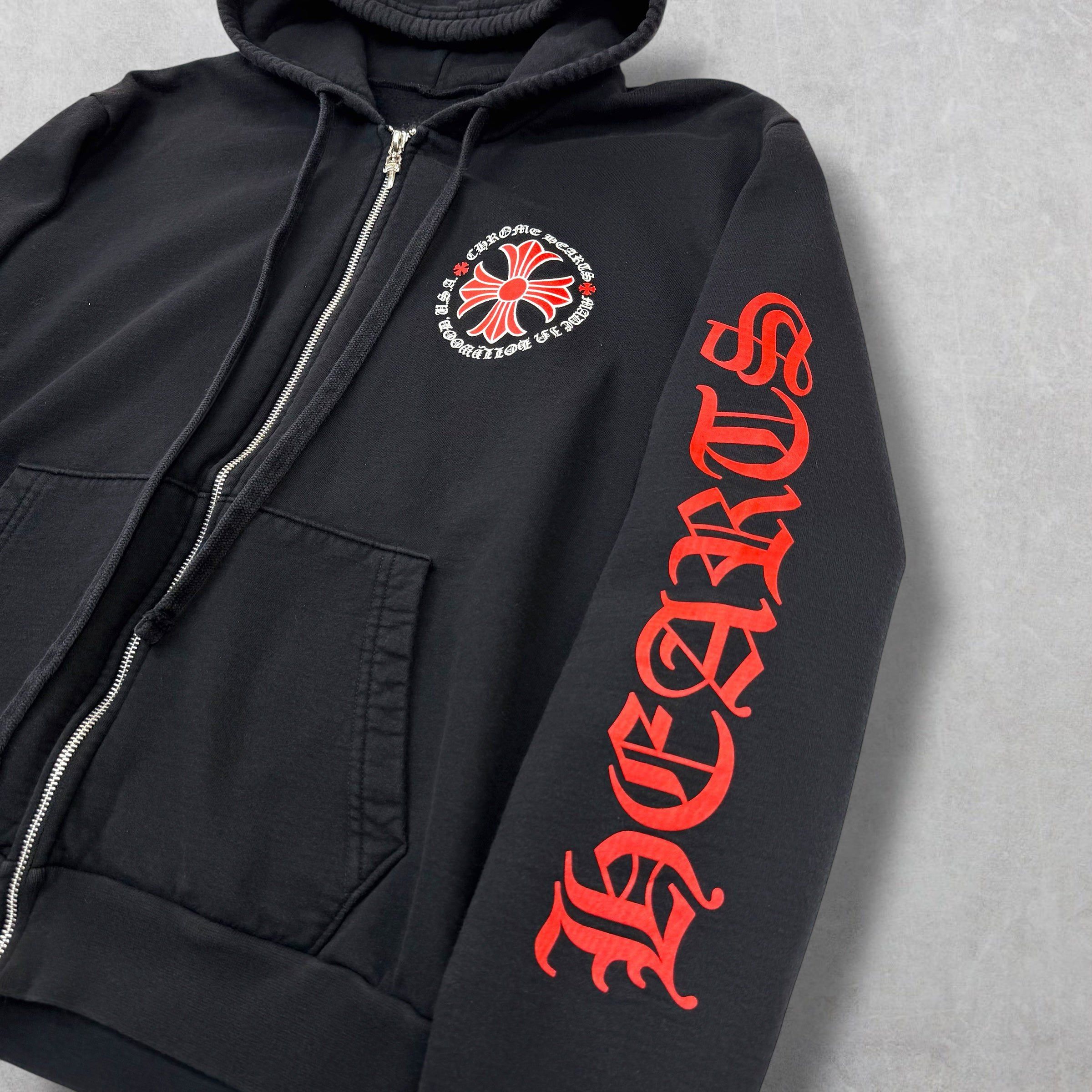 Chrome Hearts Chrome Hearts Hollywood Red Plus Cross Zip Up S Size US S / EU 44-46 / 1 - 4 Thumbnail