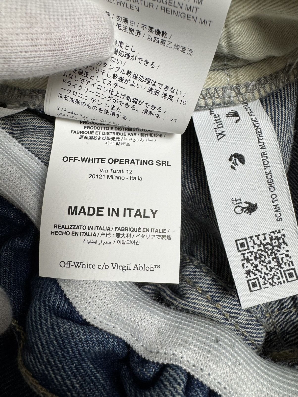 Off-White Off-White Jeans Size 30 Size US 30 / EU 46 - 9 Thumbnail