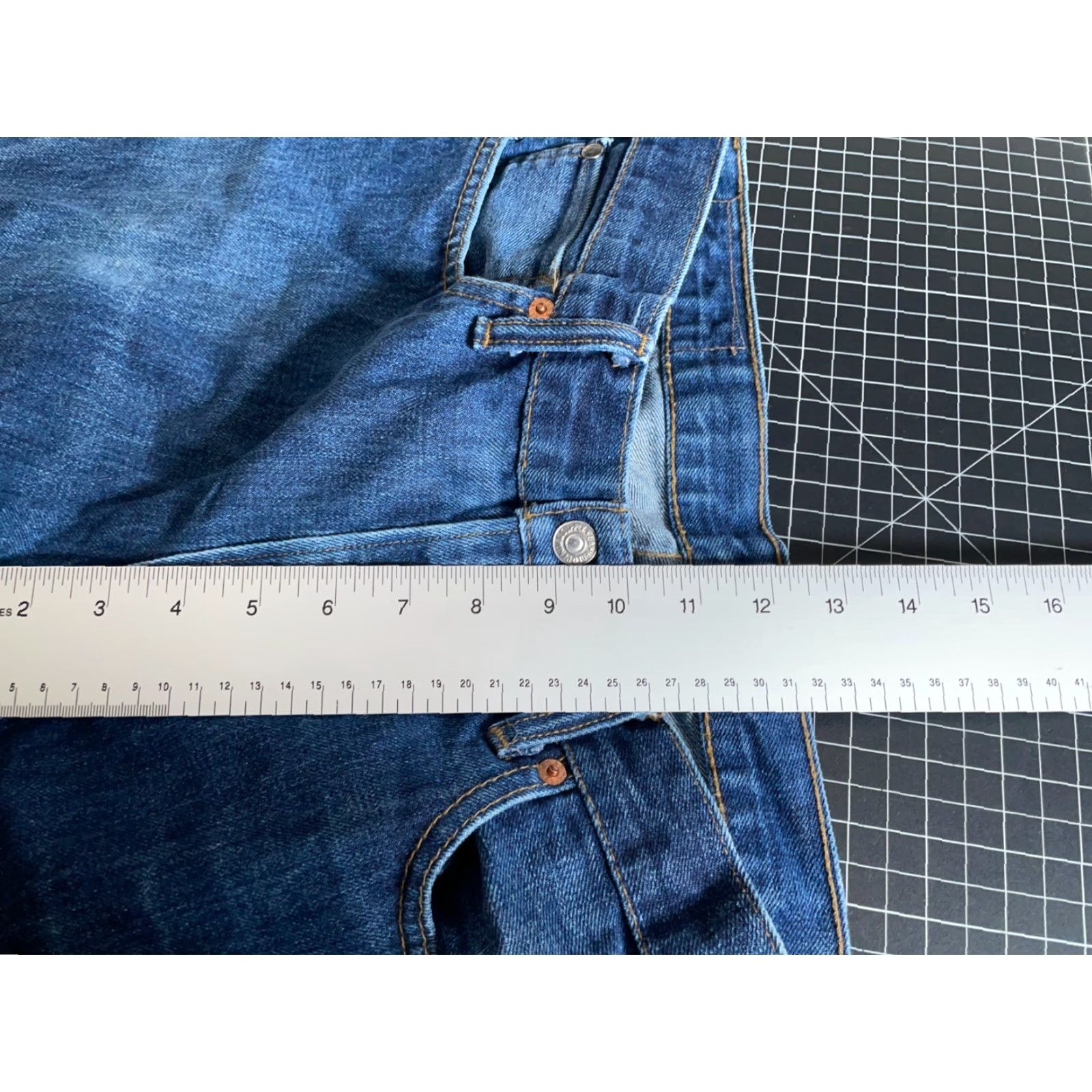 Vintage Denim & Supply Ralph Lauren Bootcut Jeans Men's 33 x 30 Blue Denim Low Rise Size US 34 / EU 50 - 7 Thumbnail