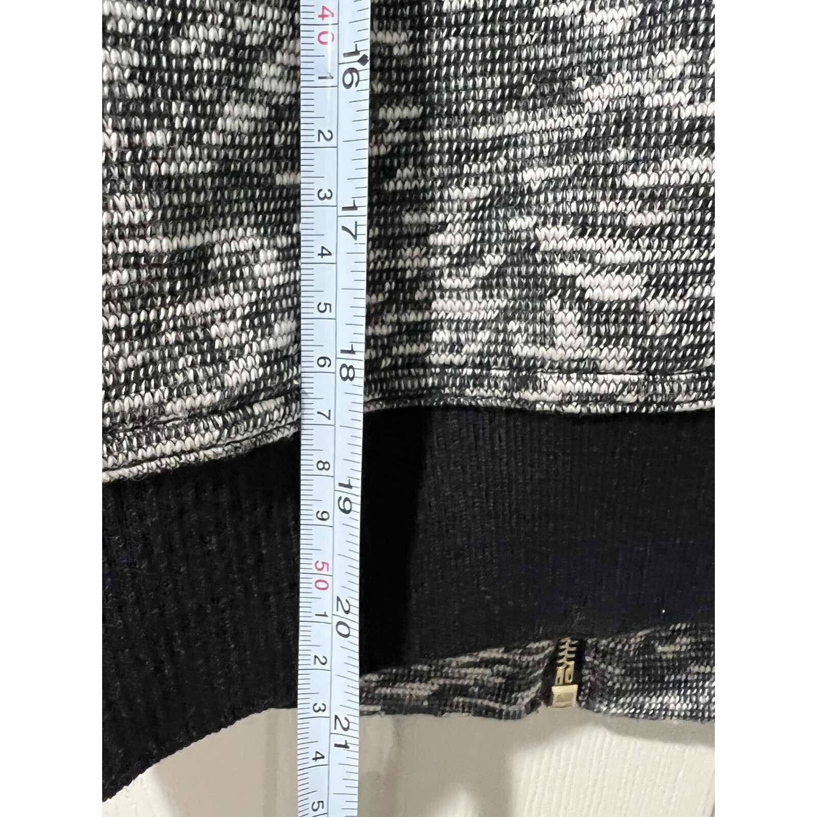 Club Monaco Club Monaco Wool Knit Bomber Jacket Zip Front XS A001623 Size XS / US 0-2 / IT 36-38 - 4 Thumbnail