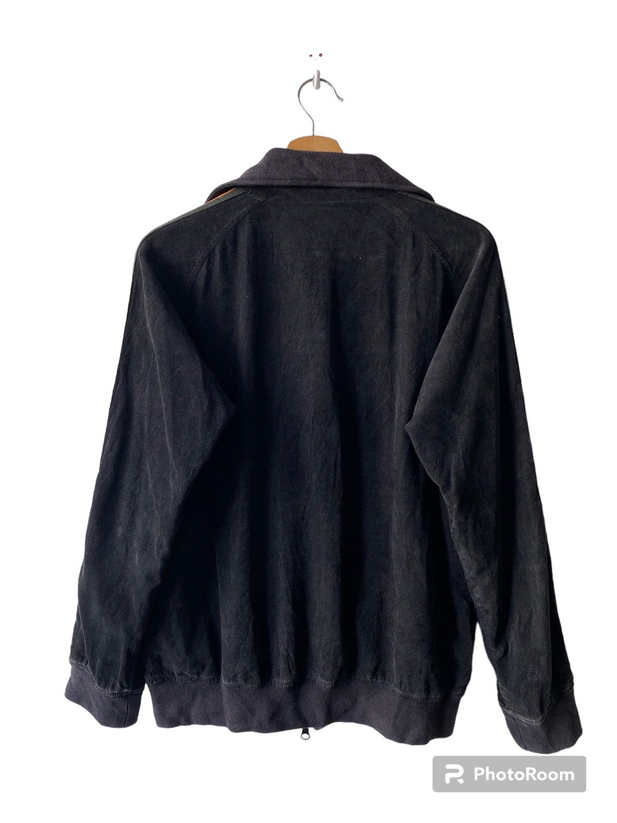 Japanese Brand 1990s - PPFM Japan ‘Genius’ Stripe Sleeve Corduroy Jacket Size US M / EU 48-50 / 2 - 2 Thumbnail