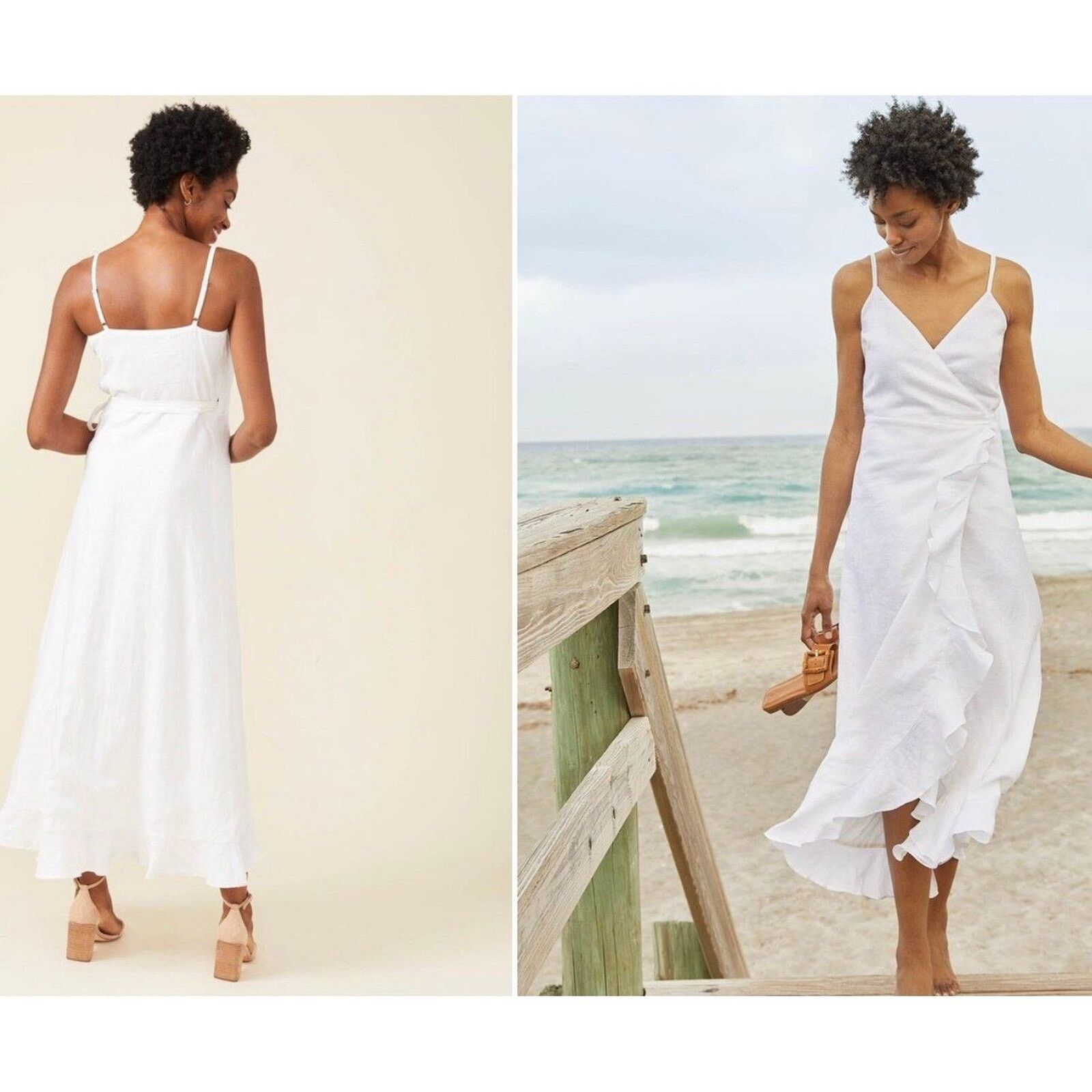 J.McLaughlin J.McLaughlin Emilia Linen Maxi Dress Size: S NWT Size S / US 4 / IT 40 - 1 Thumbnail