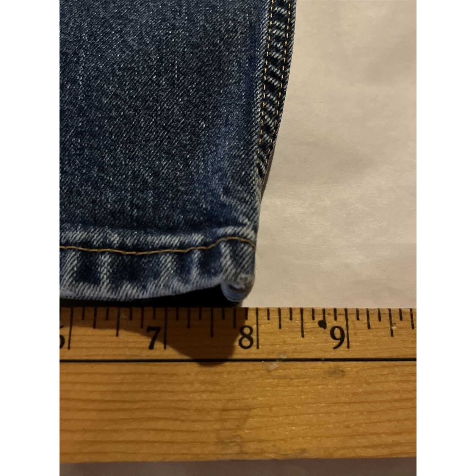 Levi's Levis 505 Jeans Mens 38x30 Denim Dark Wash Cotton Blue Y2k Size US 38 / EU 54 - 9 Thumbnail
