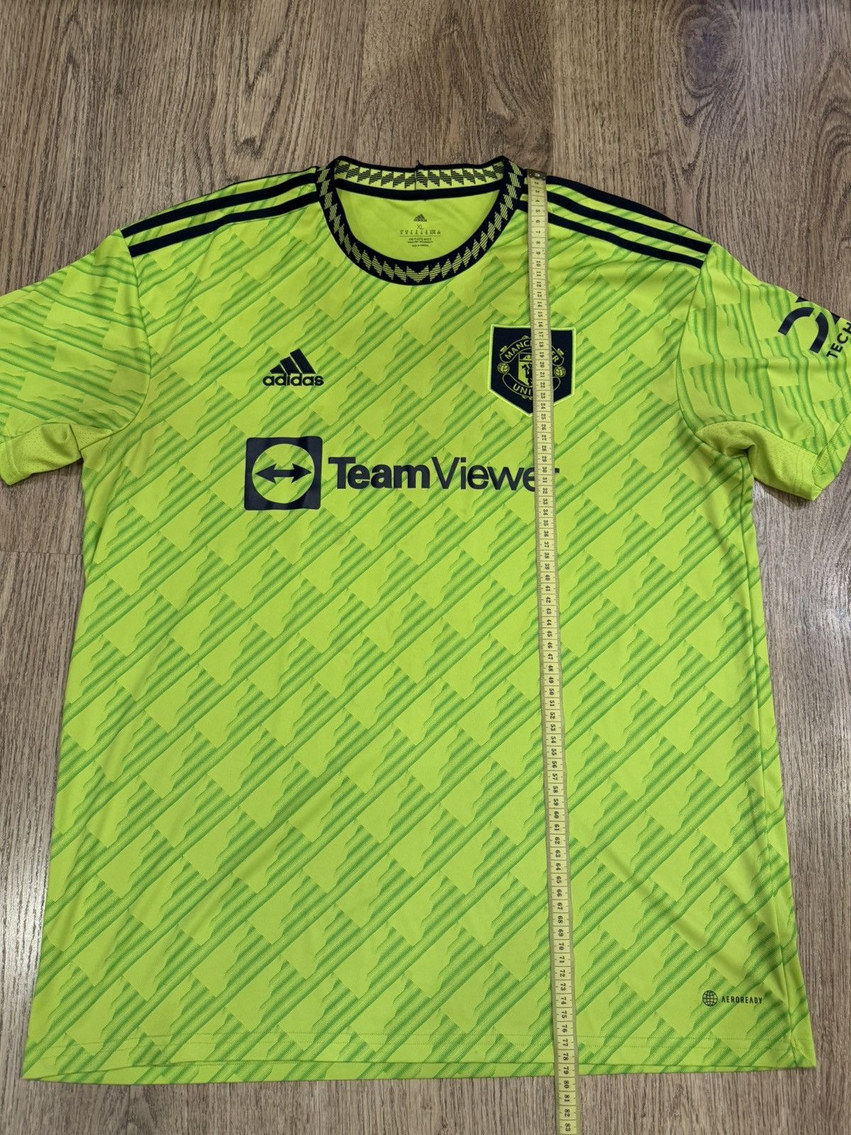 Adidas MANCHESTER UNITED 2022 2023 FOOTBALL JERSEY ADIDAS HE2981 XL Size US XL / EU 56 / 4 - 2 Thumbnail