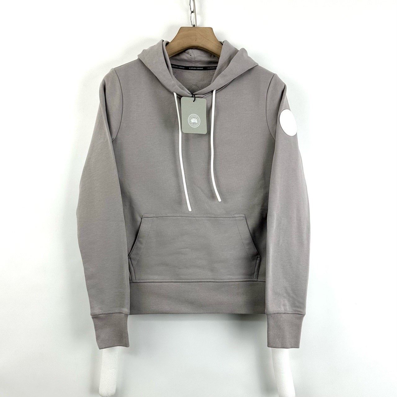 Canada Goose Canada Goose Gray Hooded Drawstring Sweatshirt Size XS / US 0-2 / IT 36-38 - 1 Thumbnail