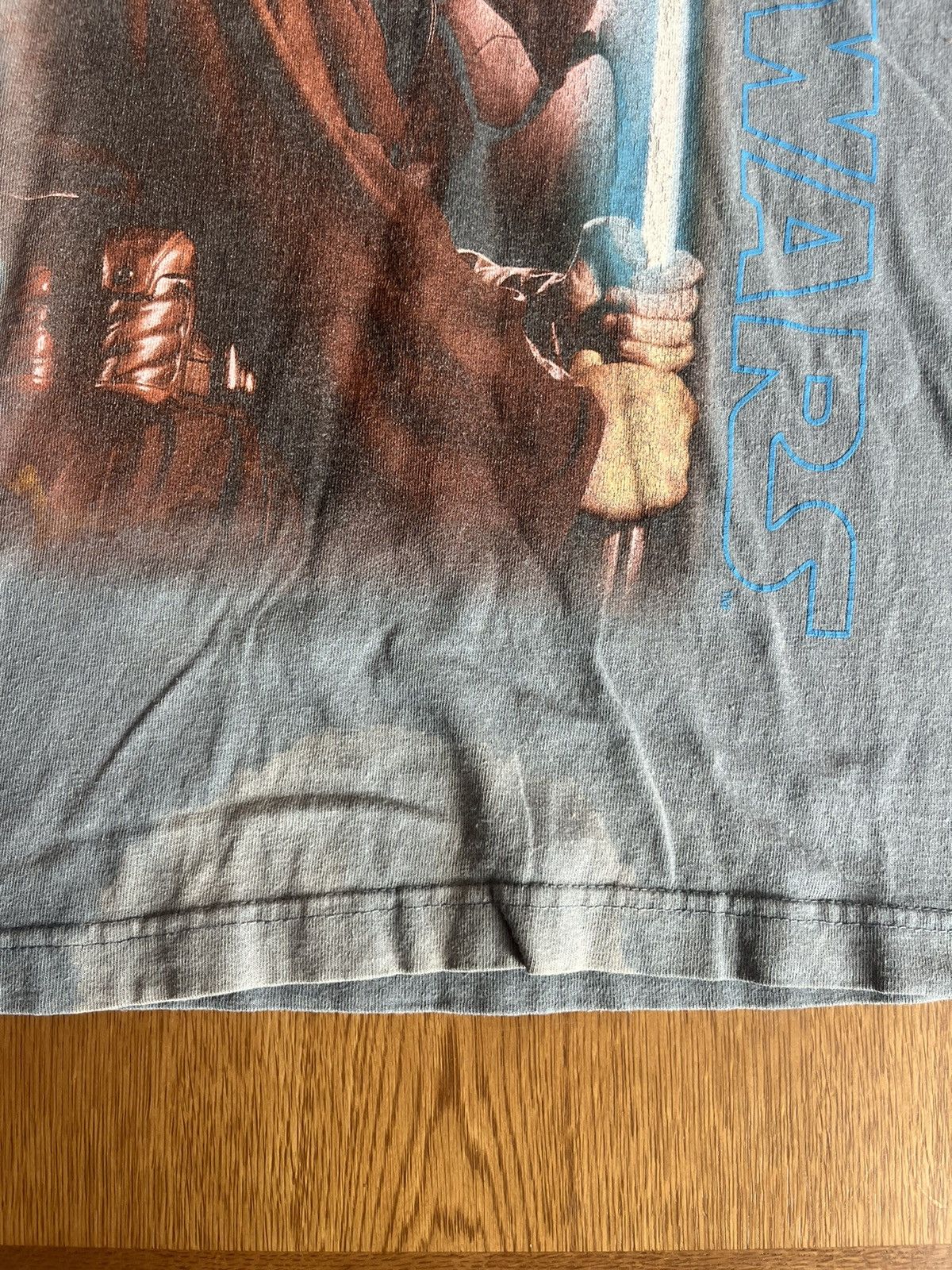 Star Wars Vintage STAR WARS (Kid Size) 00’s Tshirt Size US L / EU 52-54 / 3 - 6 Thumbnail