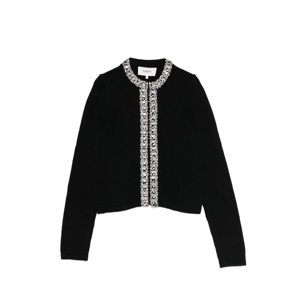 ba&sh Ba&sh BLACK Knitwear - Cardigans Size S / US 4 / IT 40 - 1 Thumbnail