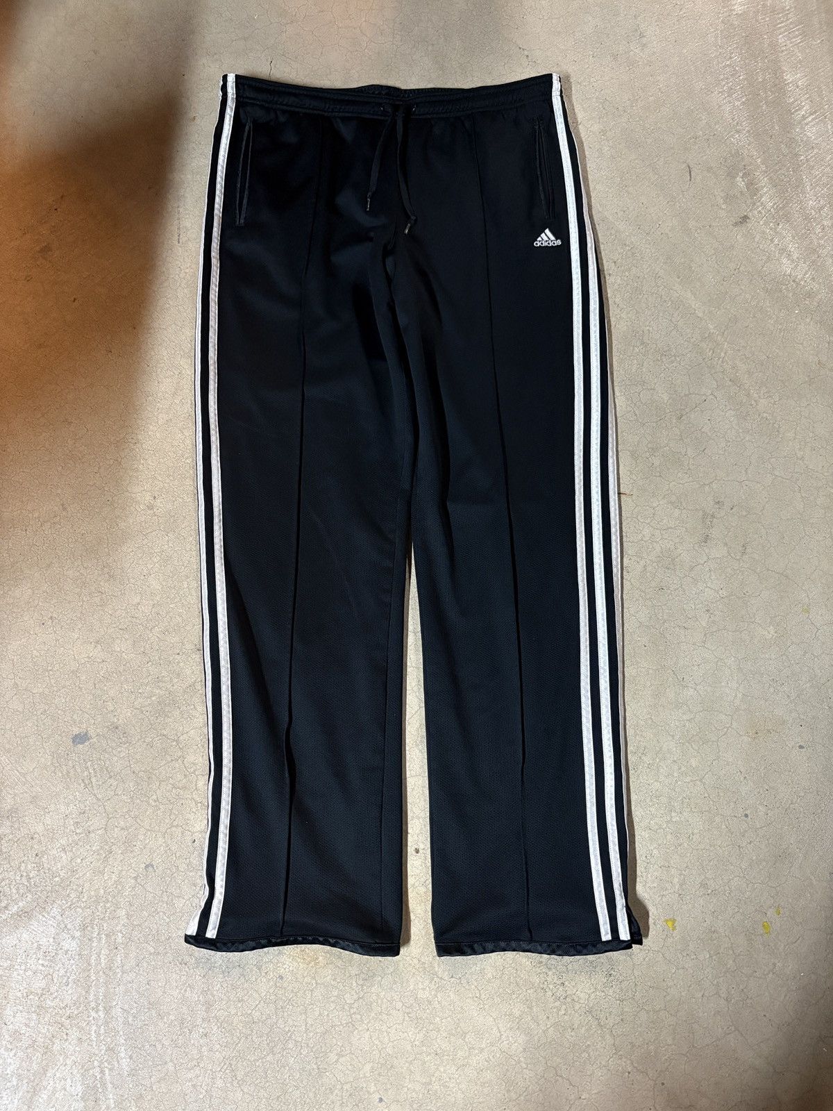 Adidas Vintage 00's Adidas Y2K Baggy Wide Leg Track Pants
