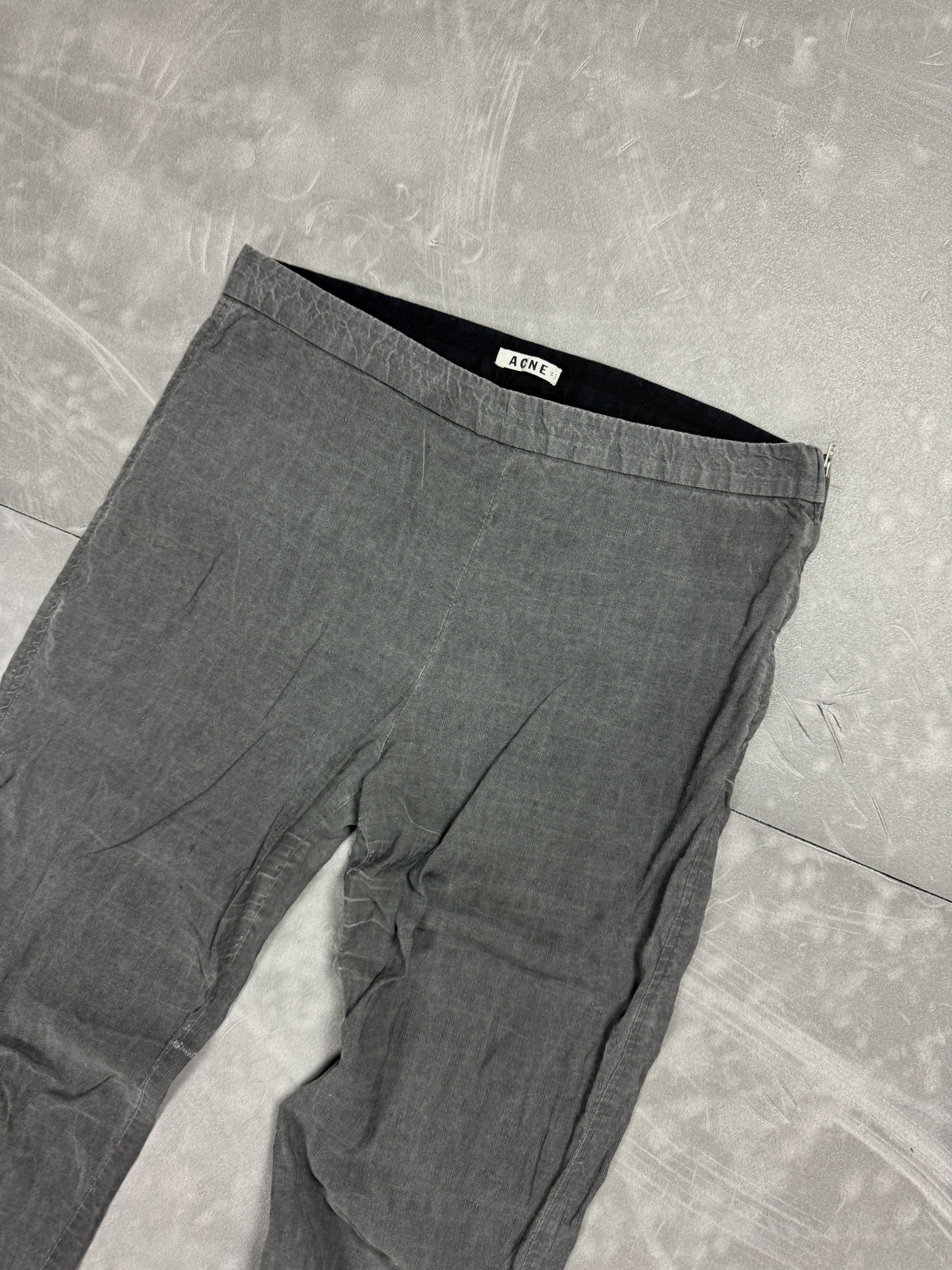 Acne Studios × Vintage Acne Studios S12 washed grey pants vintage y2k retro wmns Size 27" / US 4 / IT 40 - 5 Thumbnail