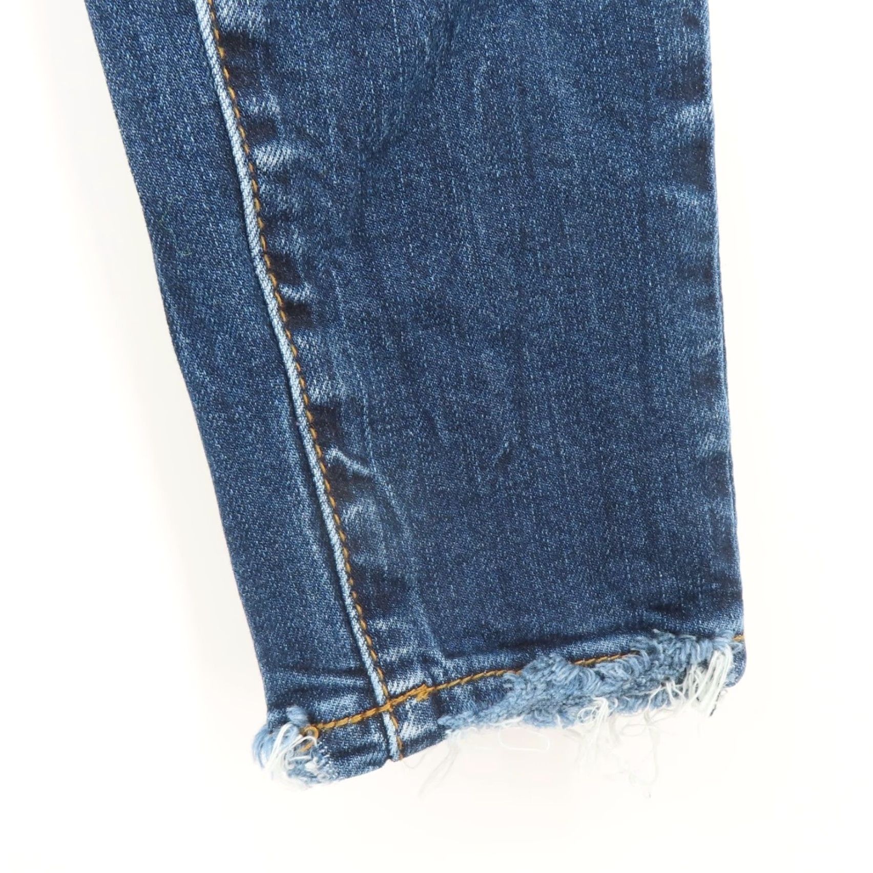 Vintage KanCan Womens Jeans 25 Amelia Wash Mid Rise Skinny Stretch Distressed VBK1276A Size 42" / US 20 - 6 Thumbnail