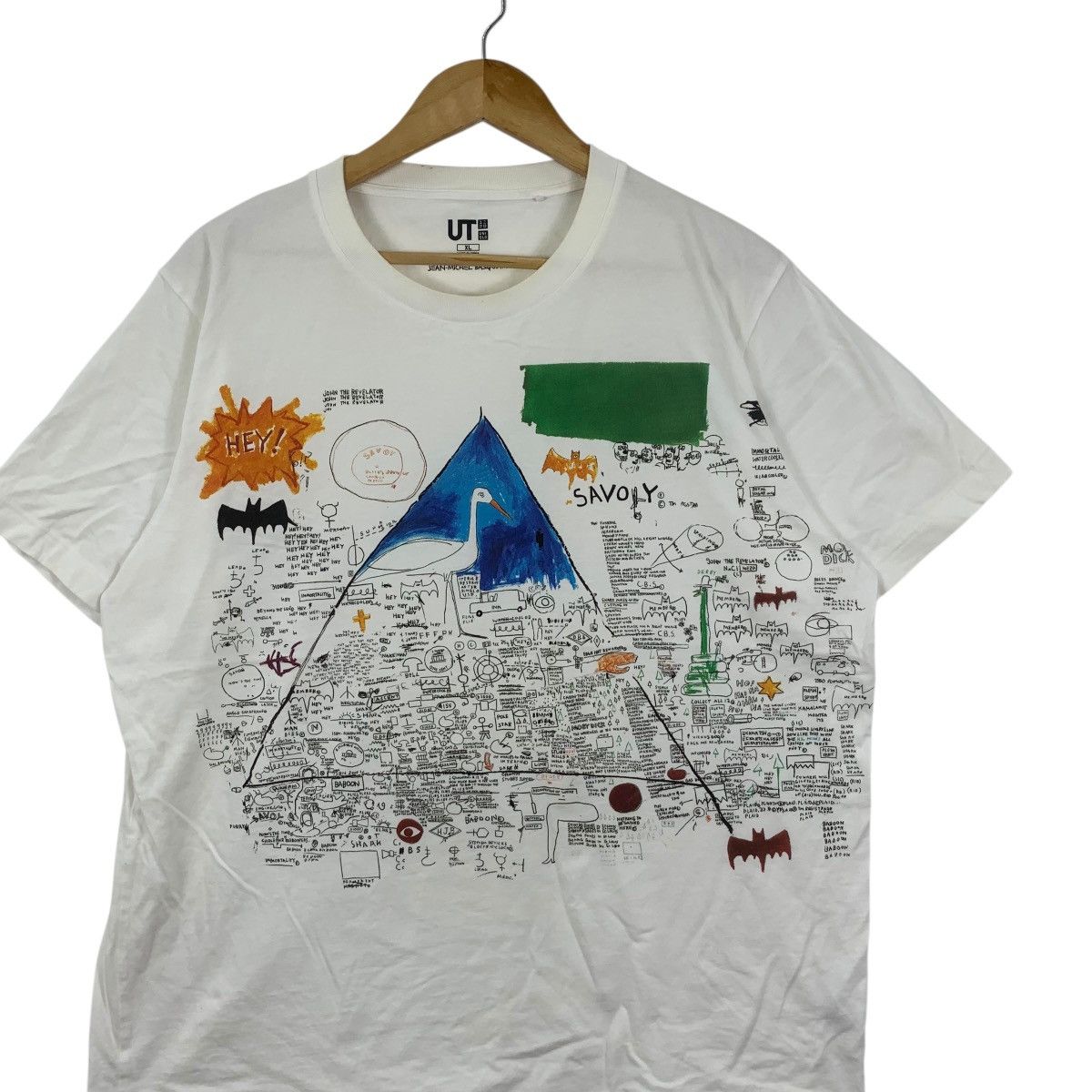 Uniqlo JEAN MICHEL BASQUIAT x UNIQLO Pez Dispenser Tee Shirt Top Size US XL / EU 56 / 4 - 4 Thumbnail