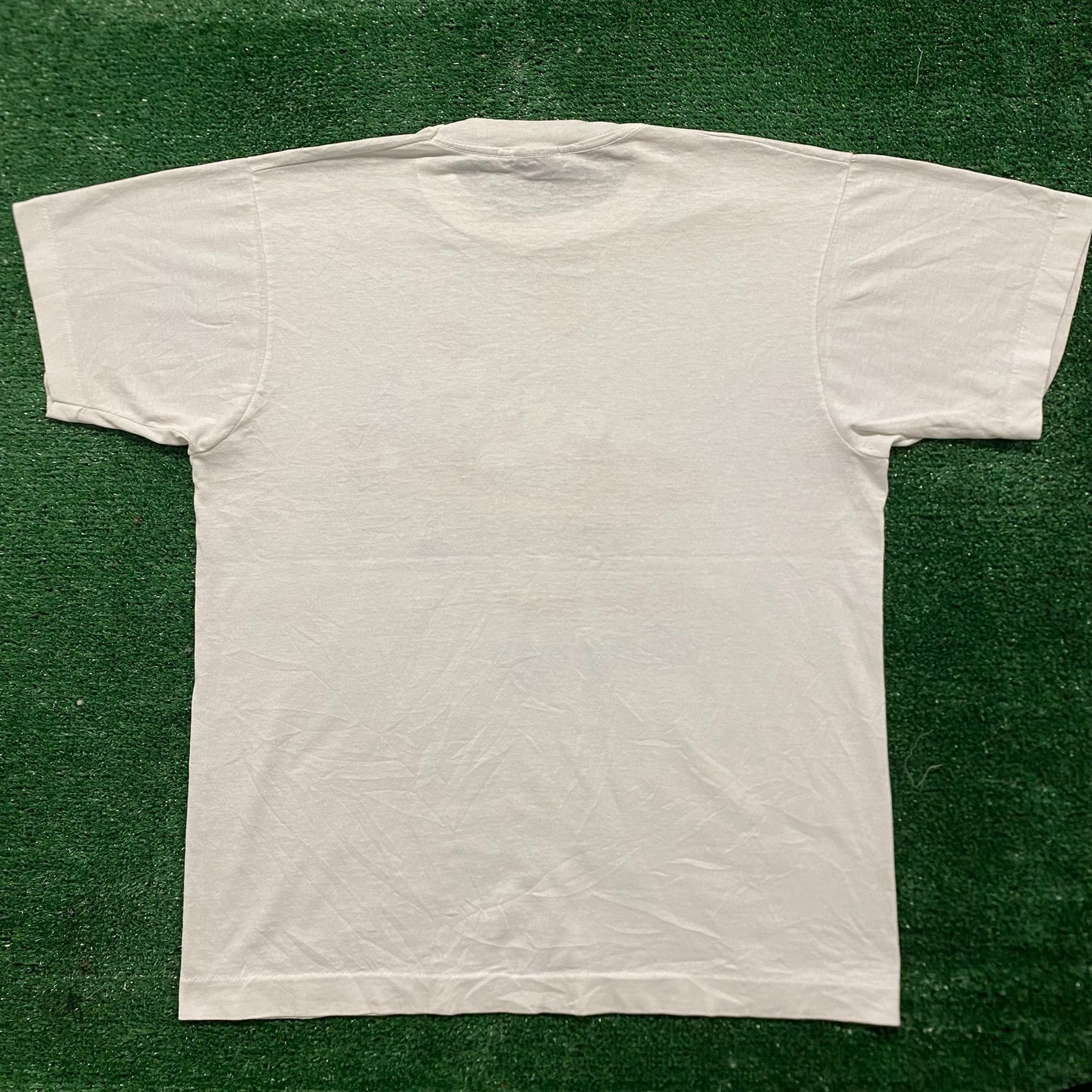 Vintage Vintage 80s Fishing Quote Comic Cartoon Single Stitch Tee Size US L / EU 52-54 / 3 - 8 Thumbnail