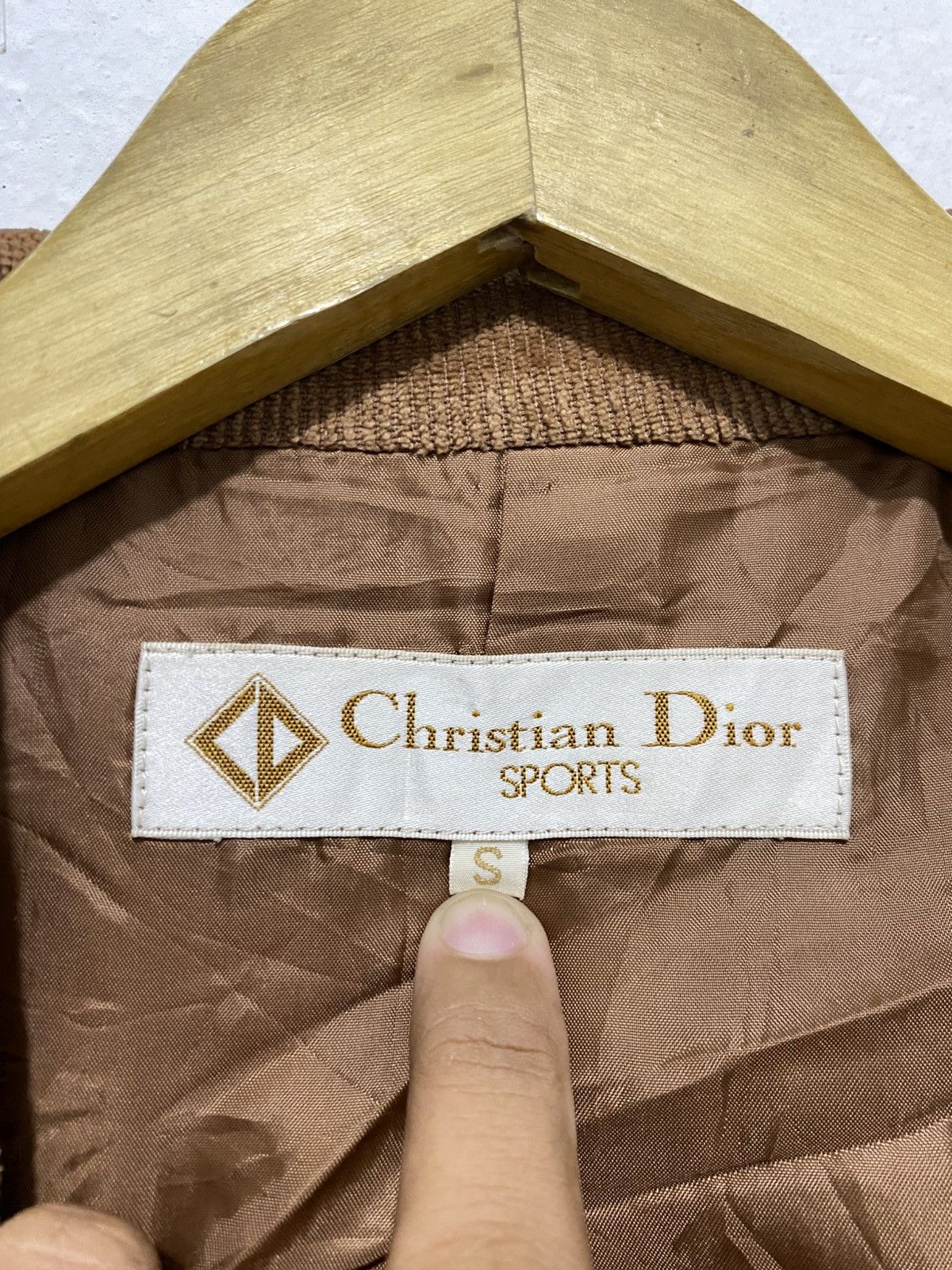 Dior Vintage Christian Dior Sports Curduroy Blazer Size US S / EU 44-46 / 1 - 7 Thumbnail