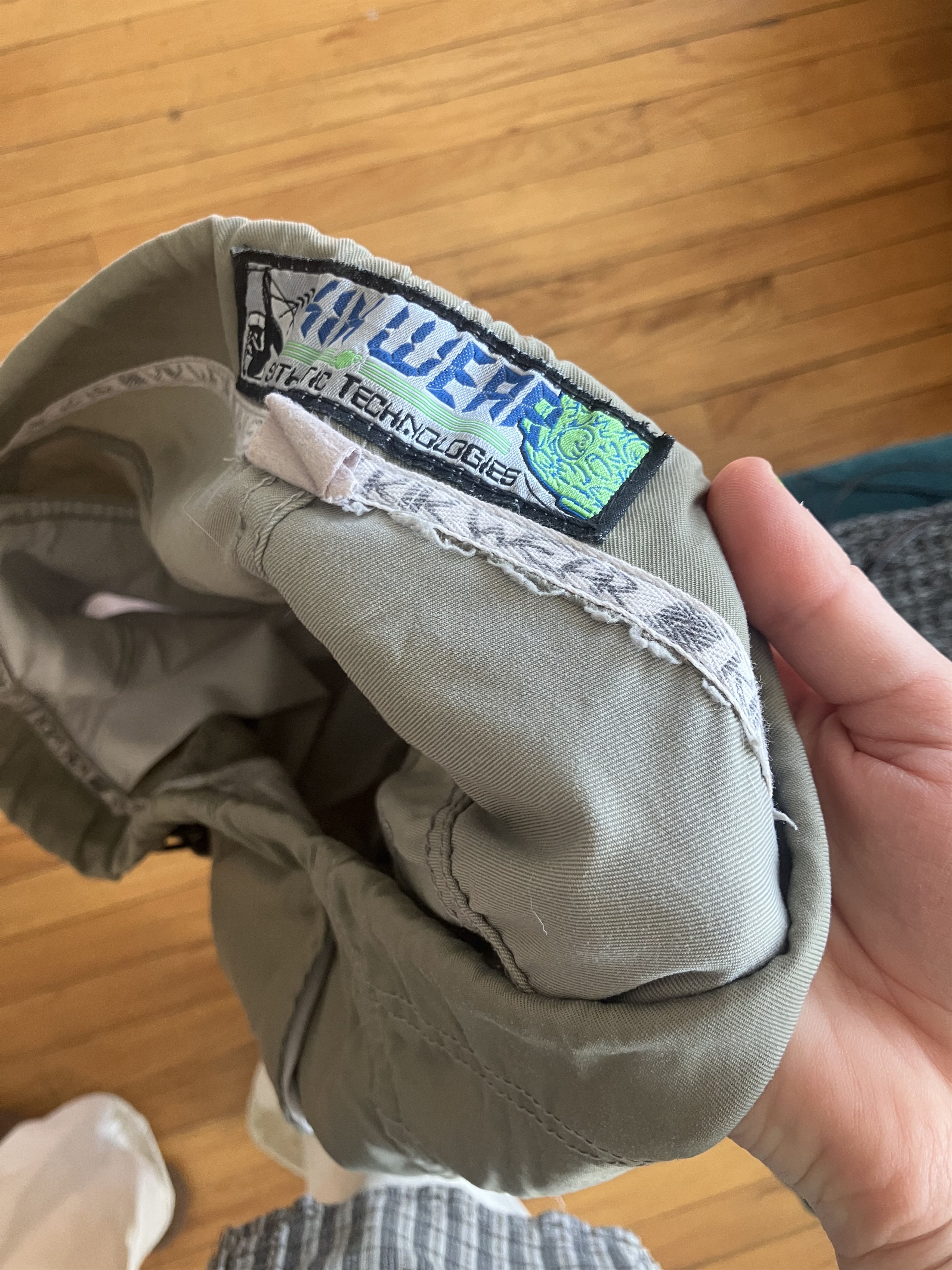 Tripp NYC Y2K 90's AUTHENTIC KIKWEAR RAVER BAGGY CARGO PANTS Size US 33 - 5 Thumbnail