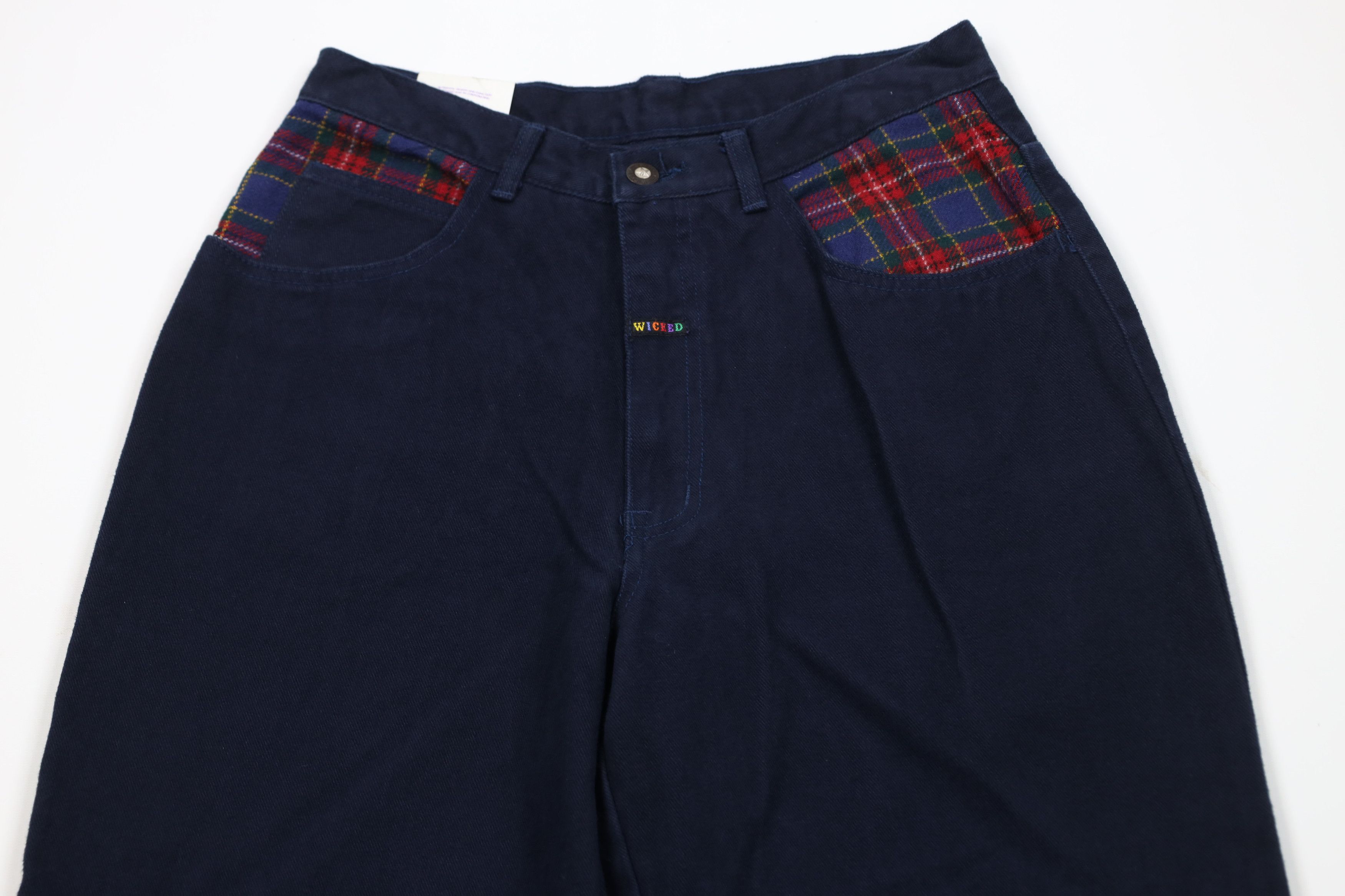 Vintage NOS Vintage 90s Streetwear Flip Cuff Baggy Skateboard Jeans Size US 30 / EU 46 - 3 Thumbnail