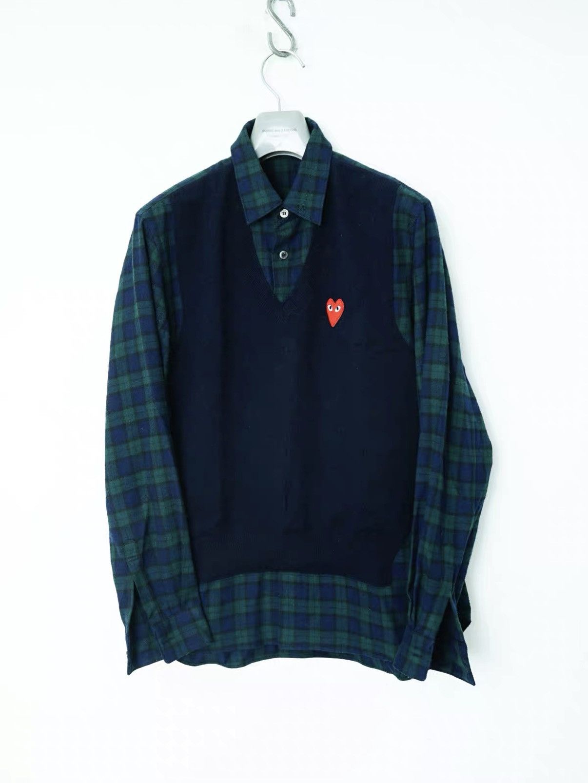 Comme des Garcons Comme des Garçons Fake Two-Piece Shirt Size US S / EU 44-46 / 1 - 1 Thumbnail